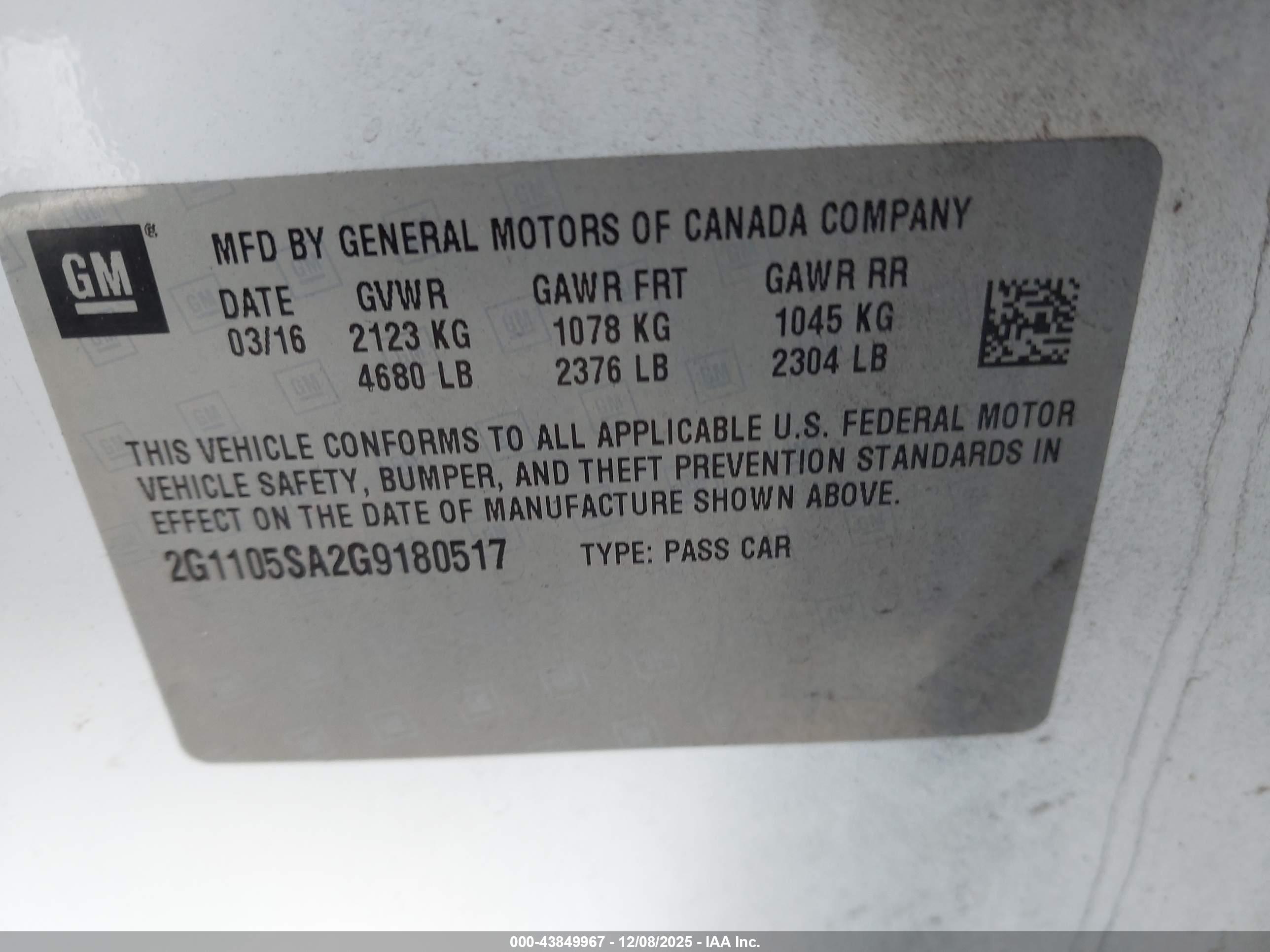 CHEVROLET IMPALA image 9