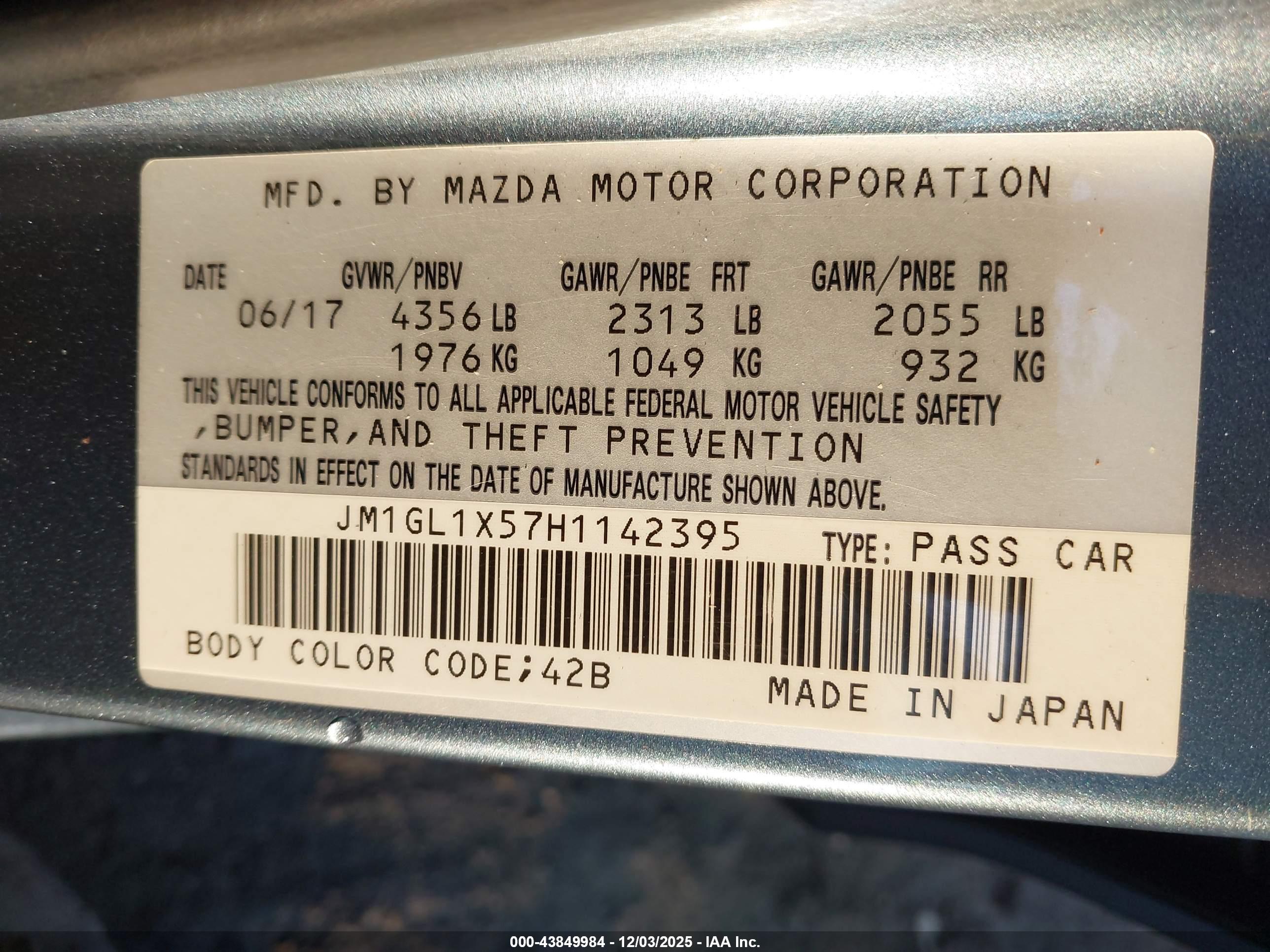 MAZDA MAZDA6 image 9