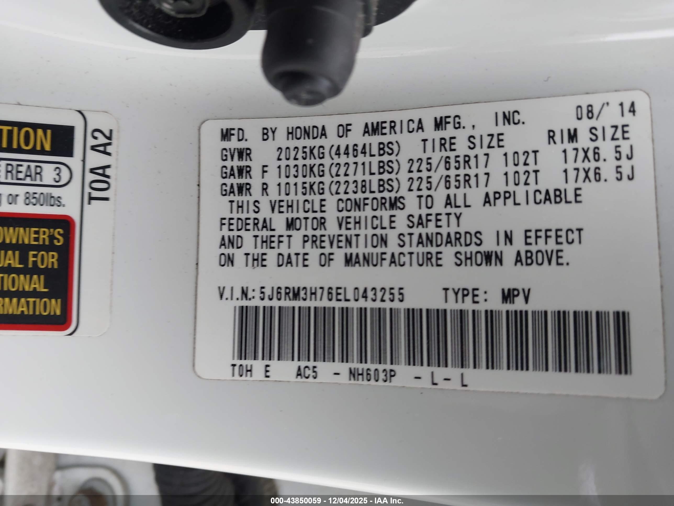 HONDA CR-V image 9