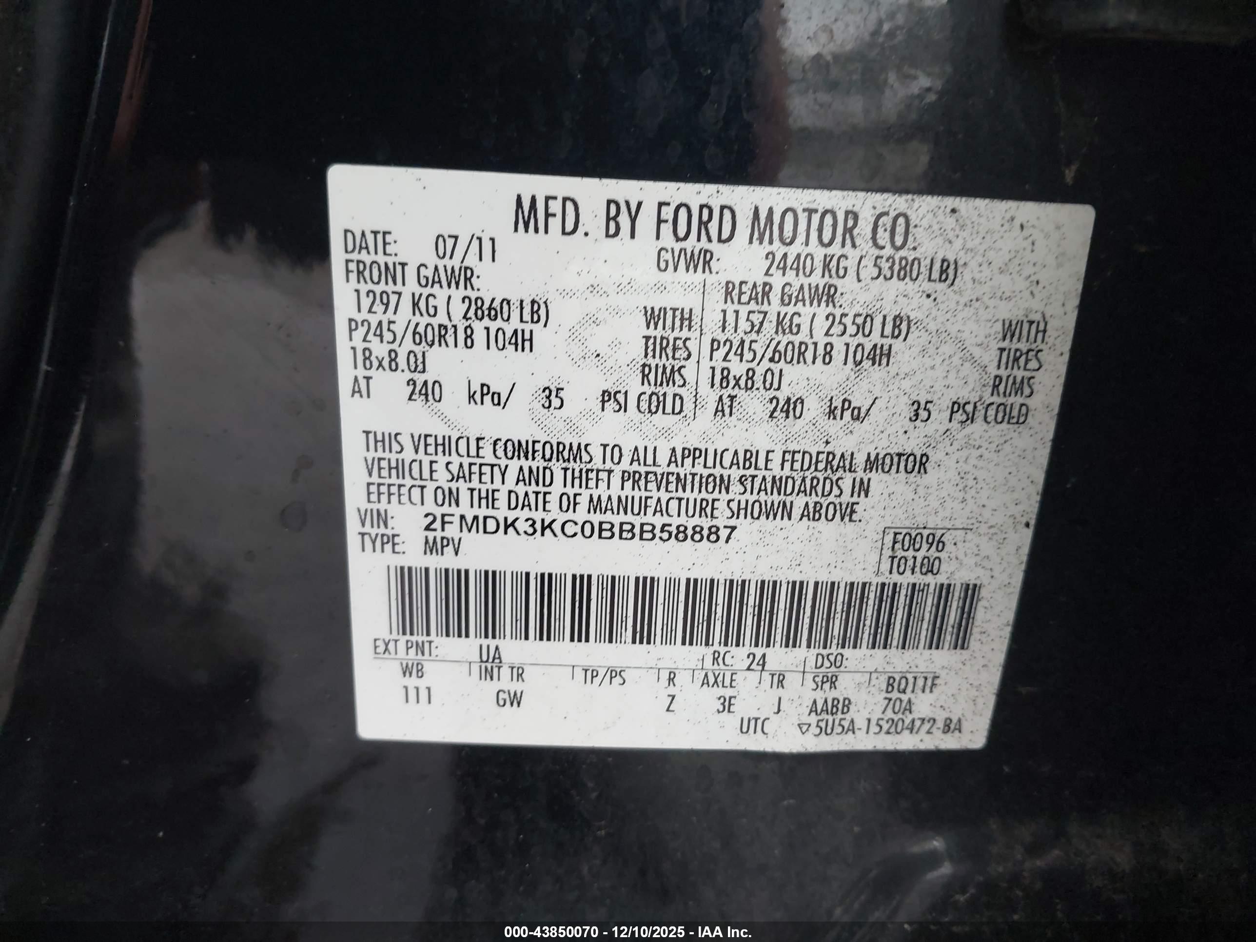 FORD EDGE image 9