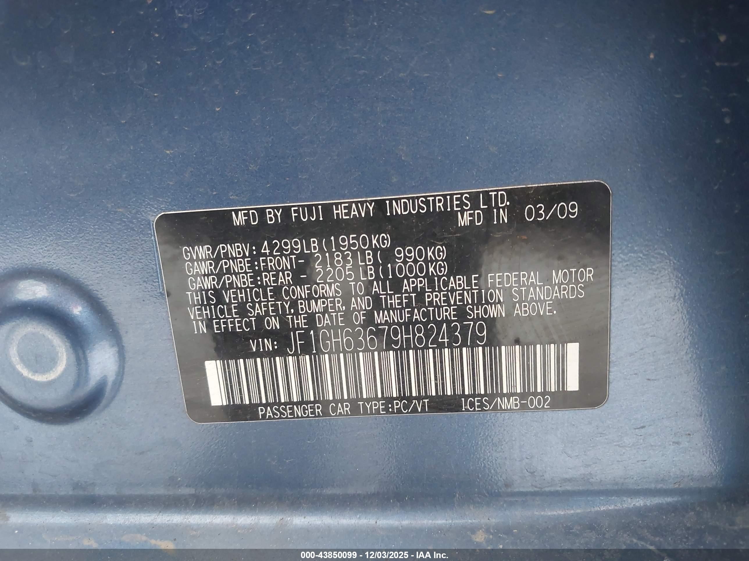 SUBARU IMPREZA image 9