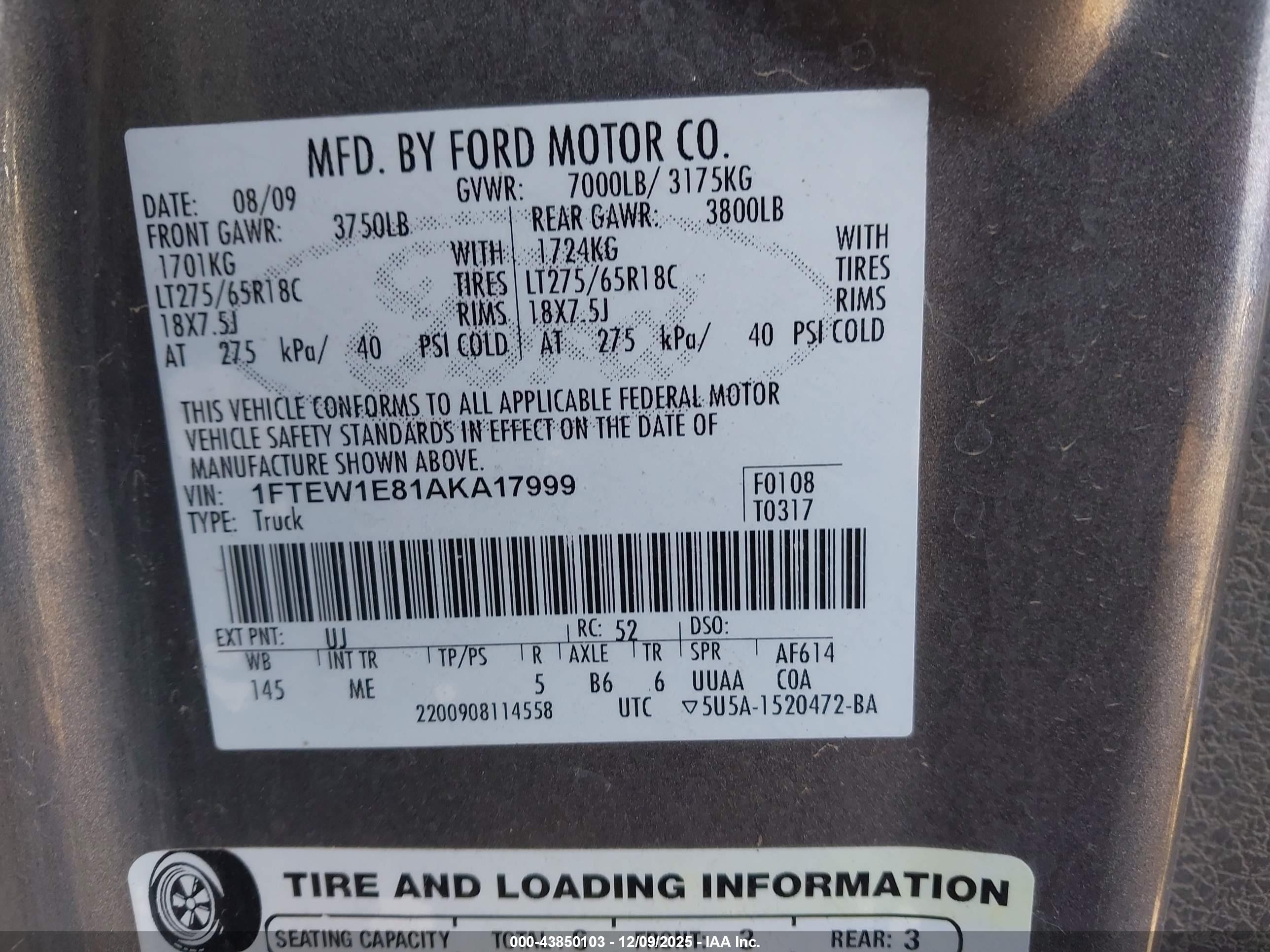 FORD F-150 image 9