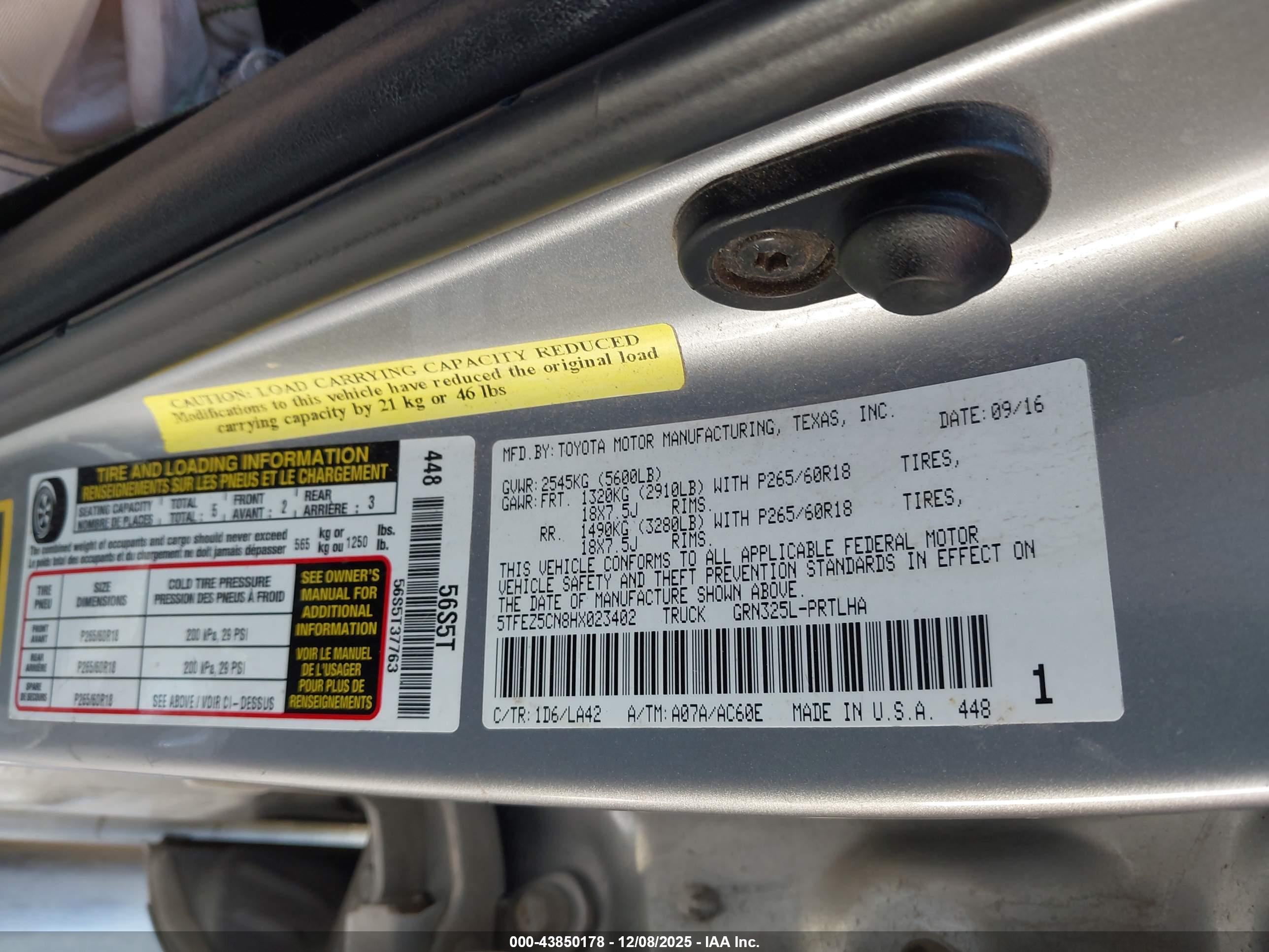 TOYOTA TACOMA image 9