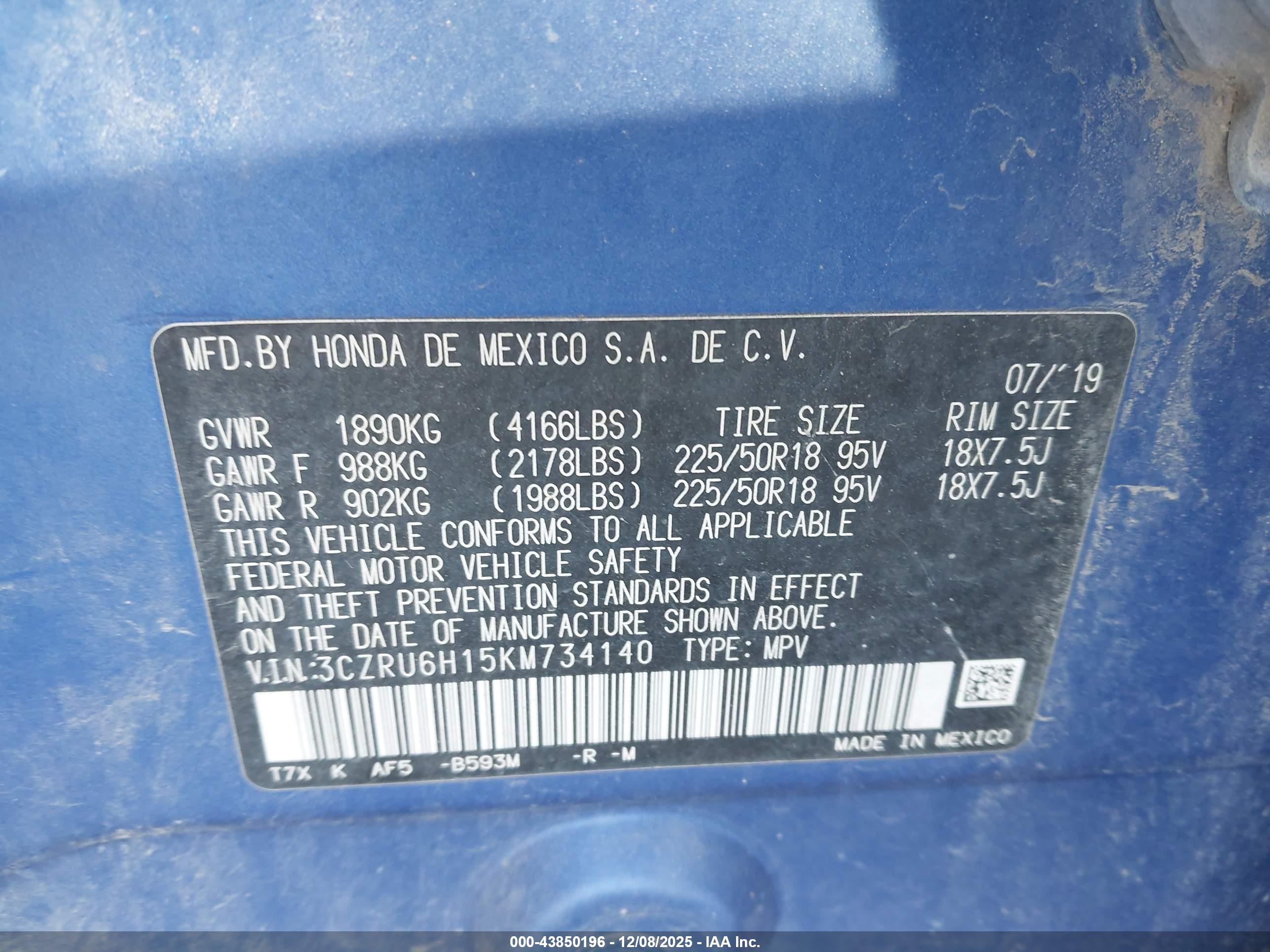 HONDA HR-V image 9