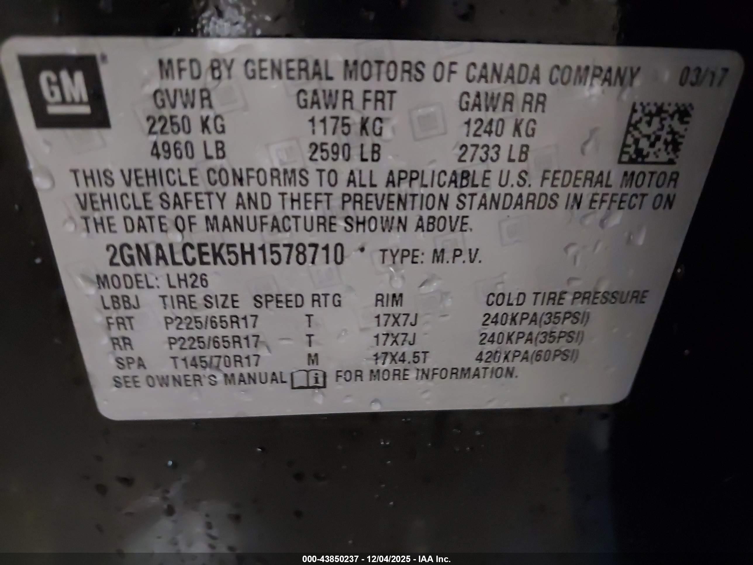 CHEVROLET EQUINOX image 9