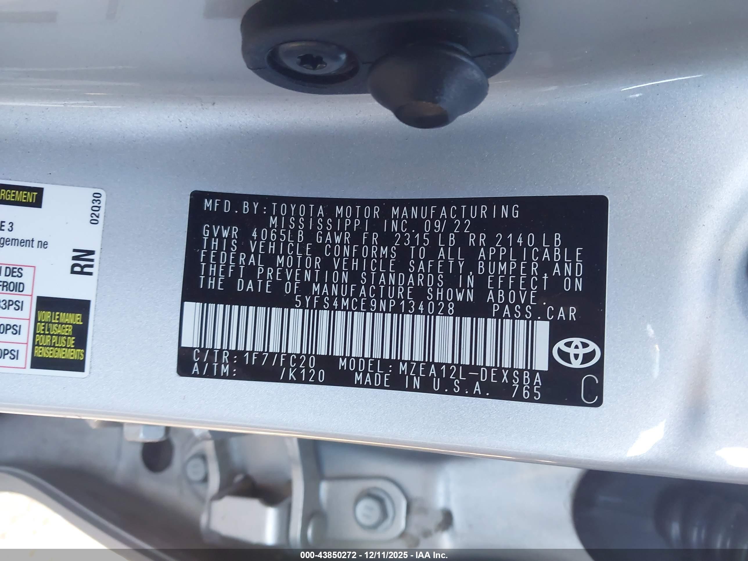 TOYOTA COROLLA image 9