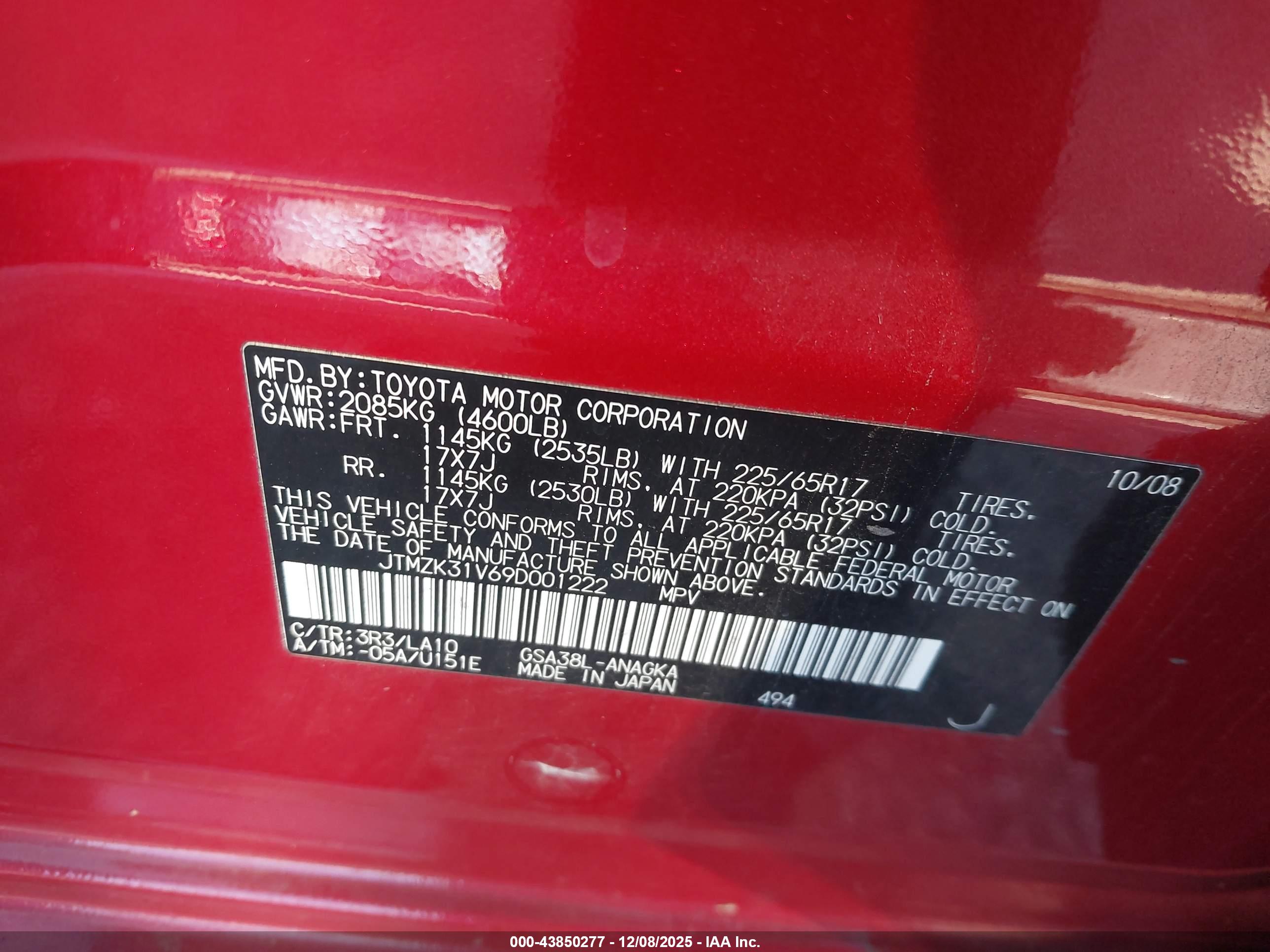 TOYOTA RAV4 image 9