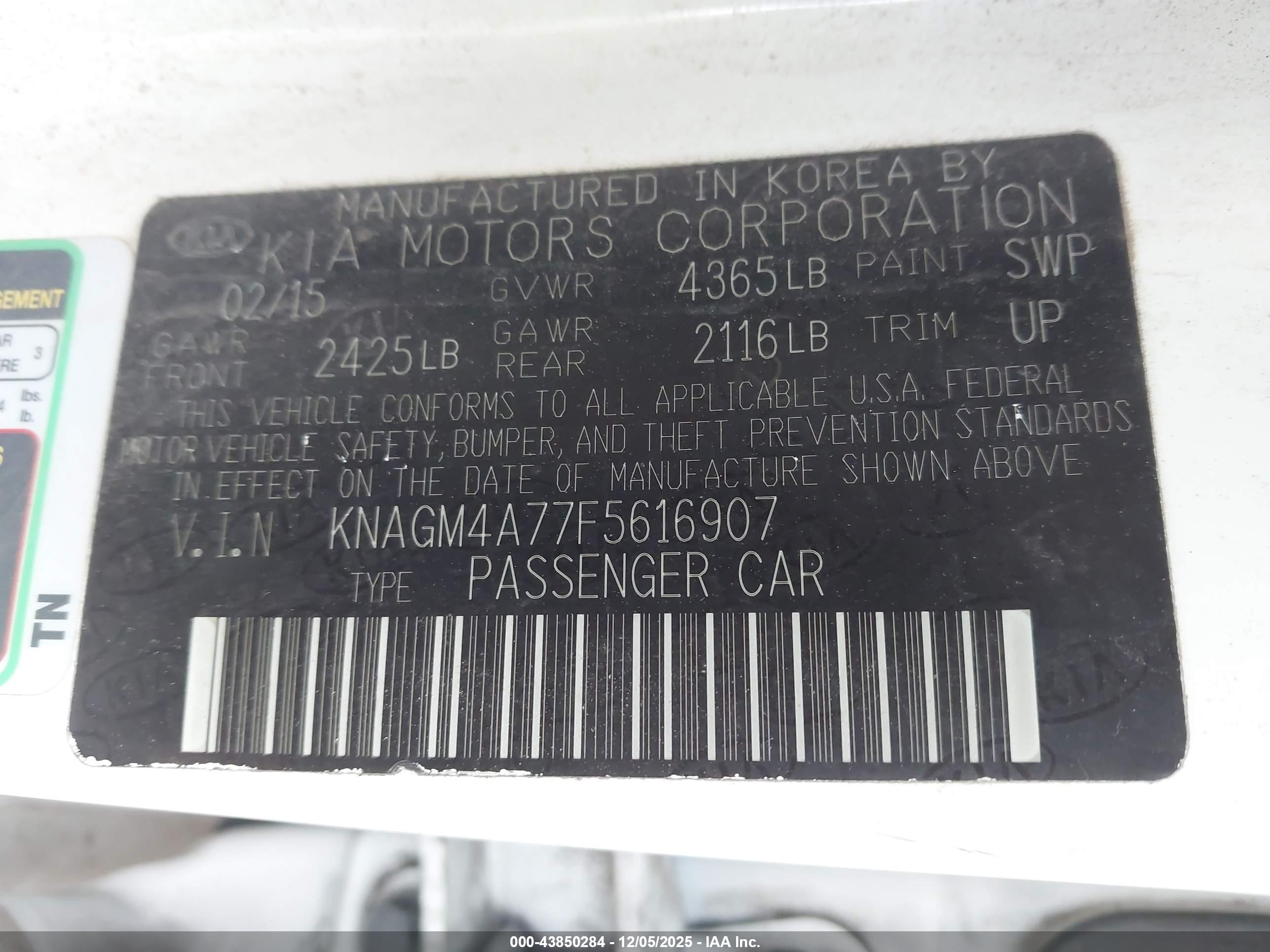 KIA OPTIMA image 9