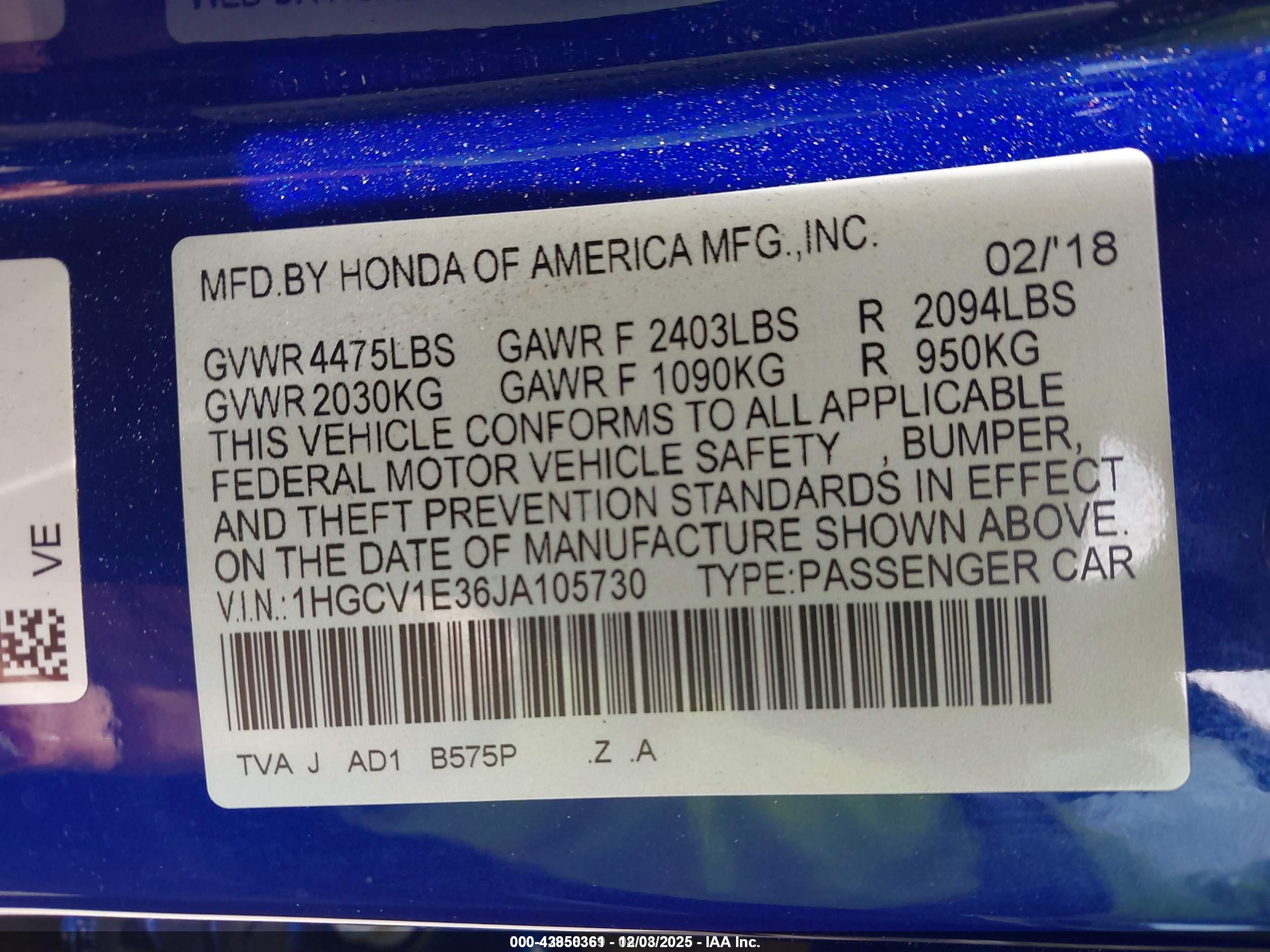 HONDA ACCORD image 9
