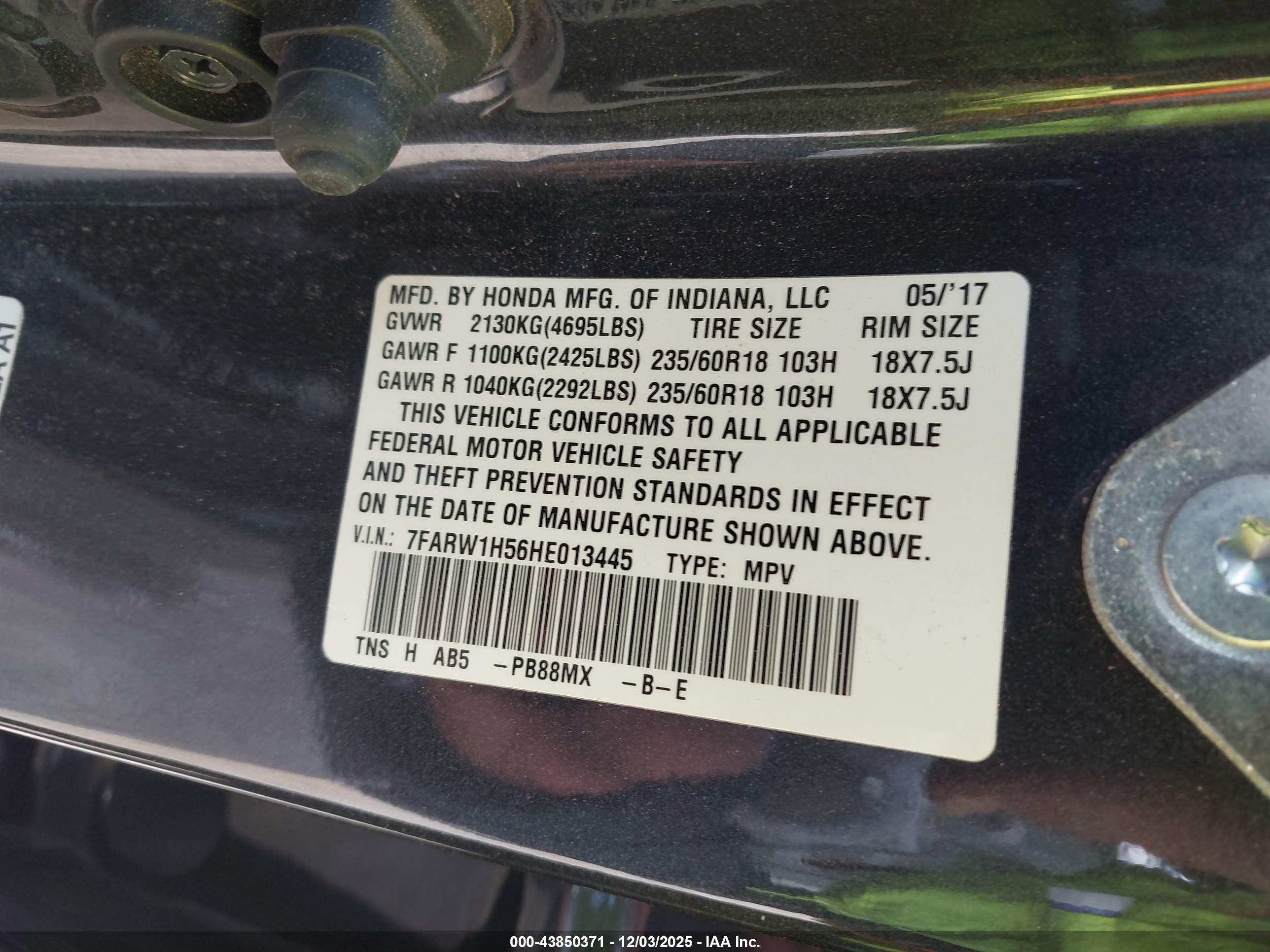 HONDA CR-V image 9