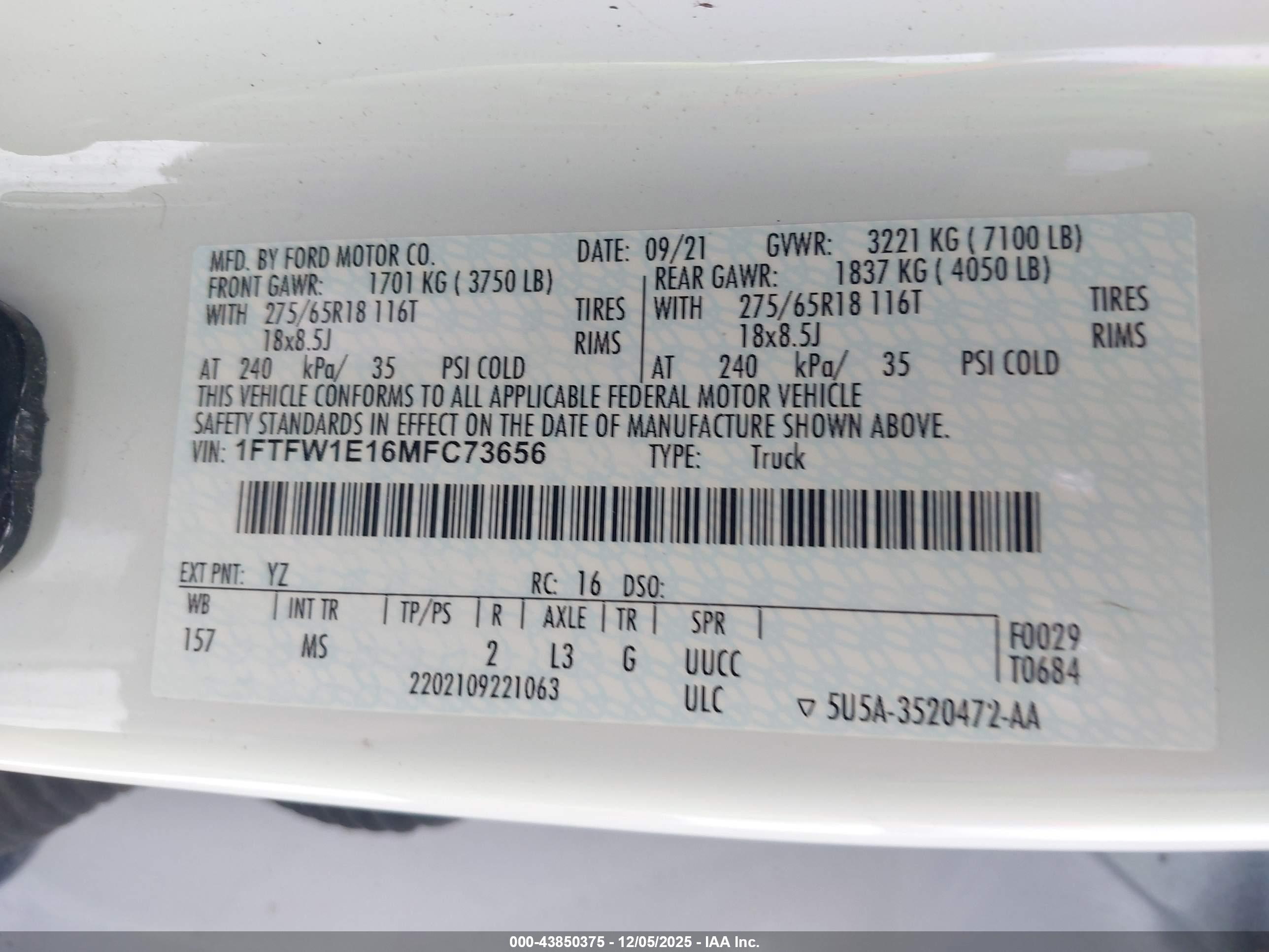 FORD F-150 image 9