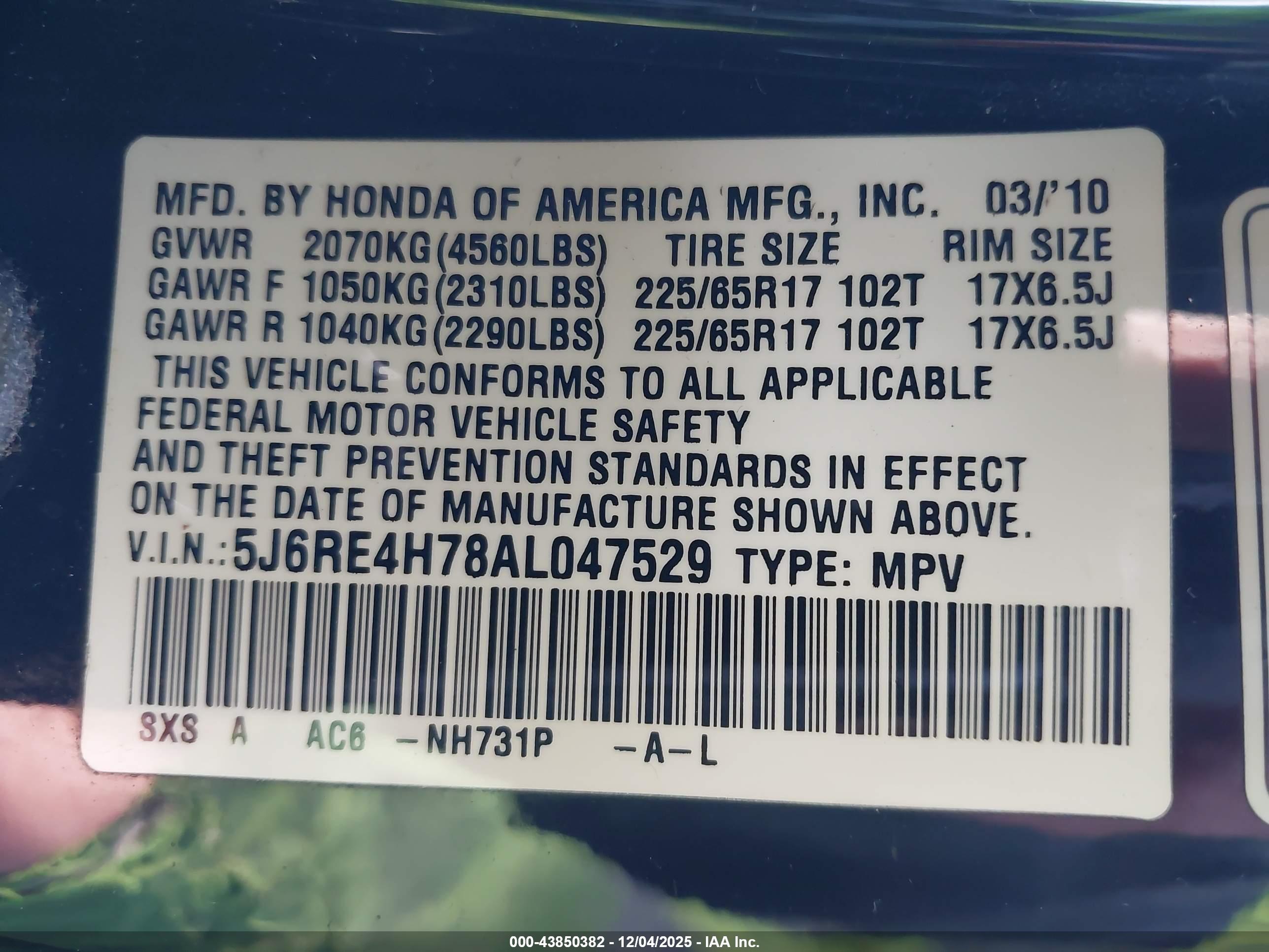 HONDA CR-V image 9