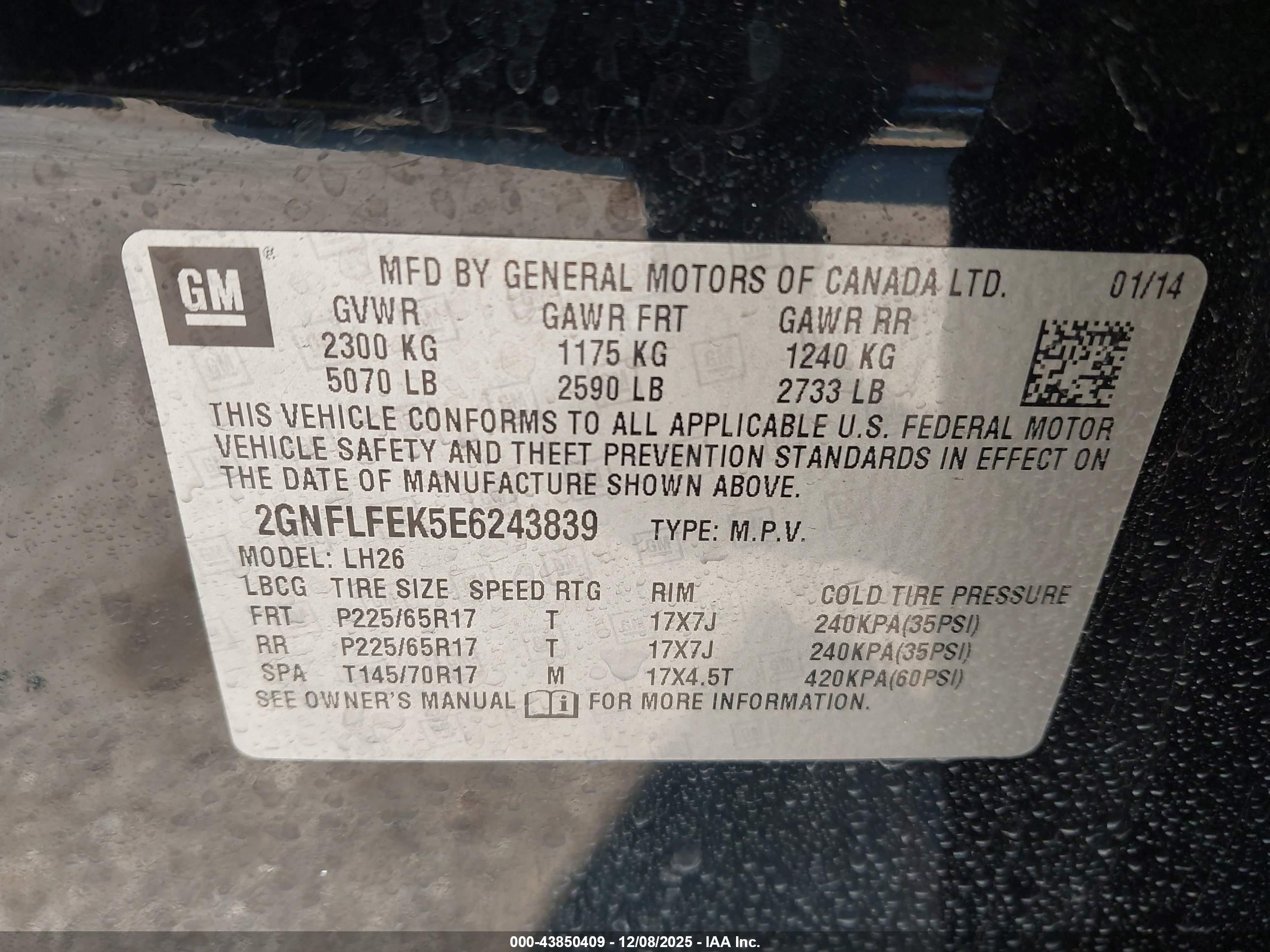 CHEVROLET EQUINOX image 9