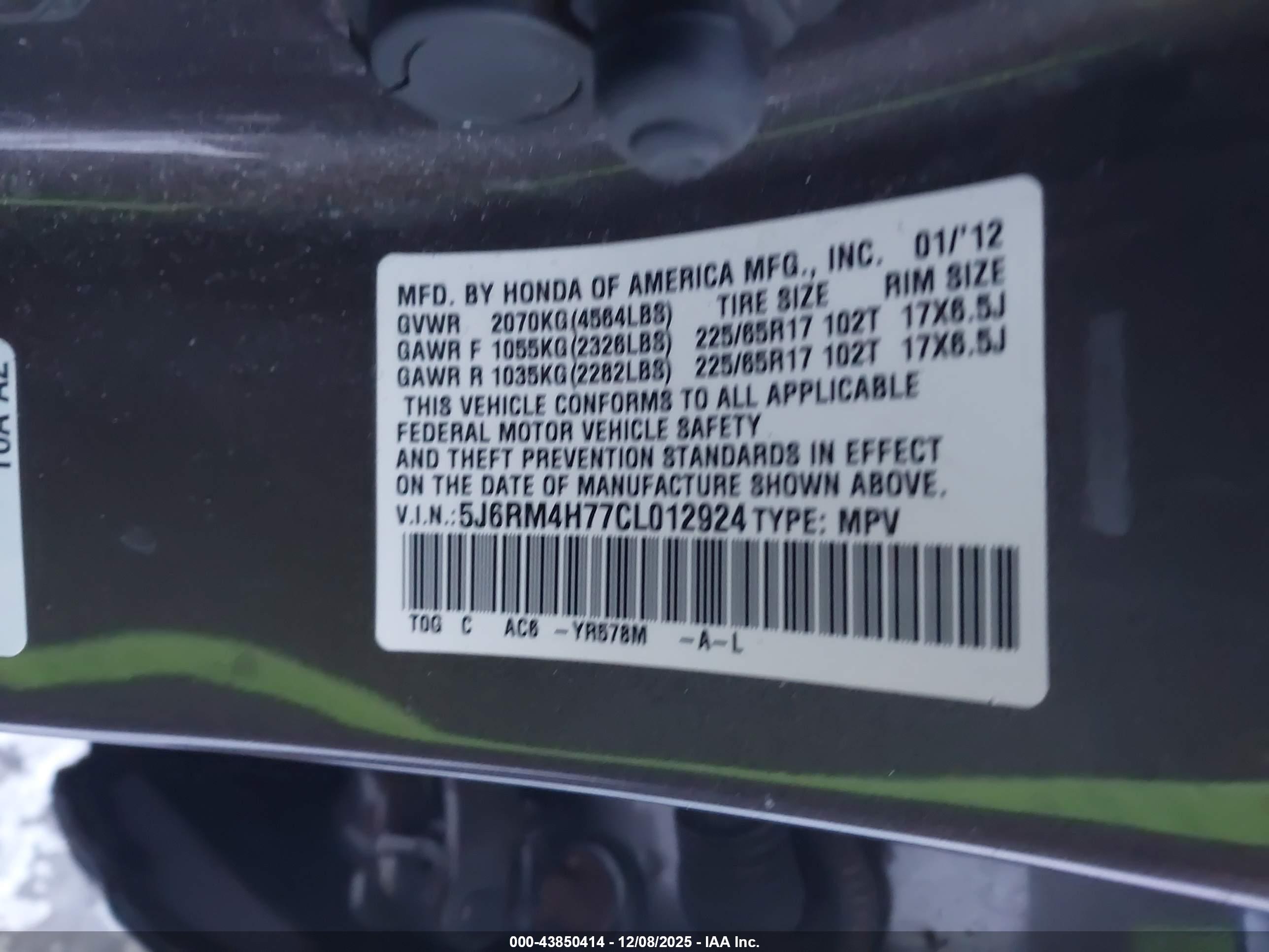 HONDA CR-V image 9