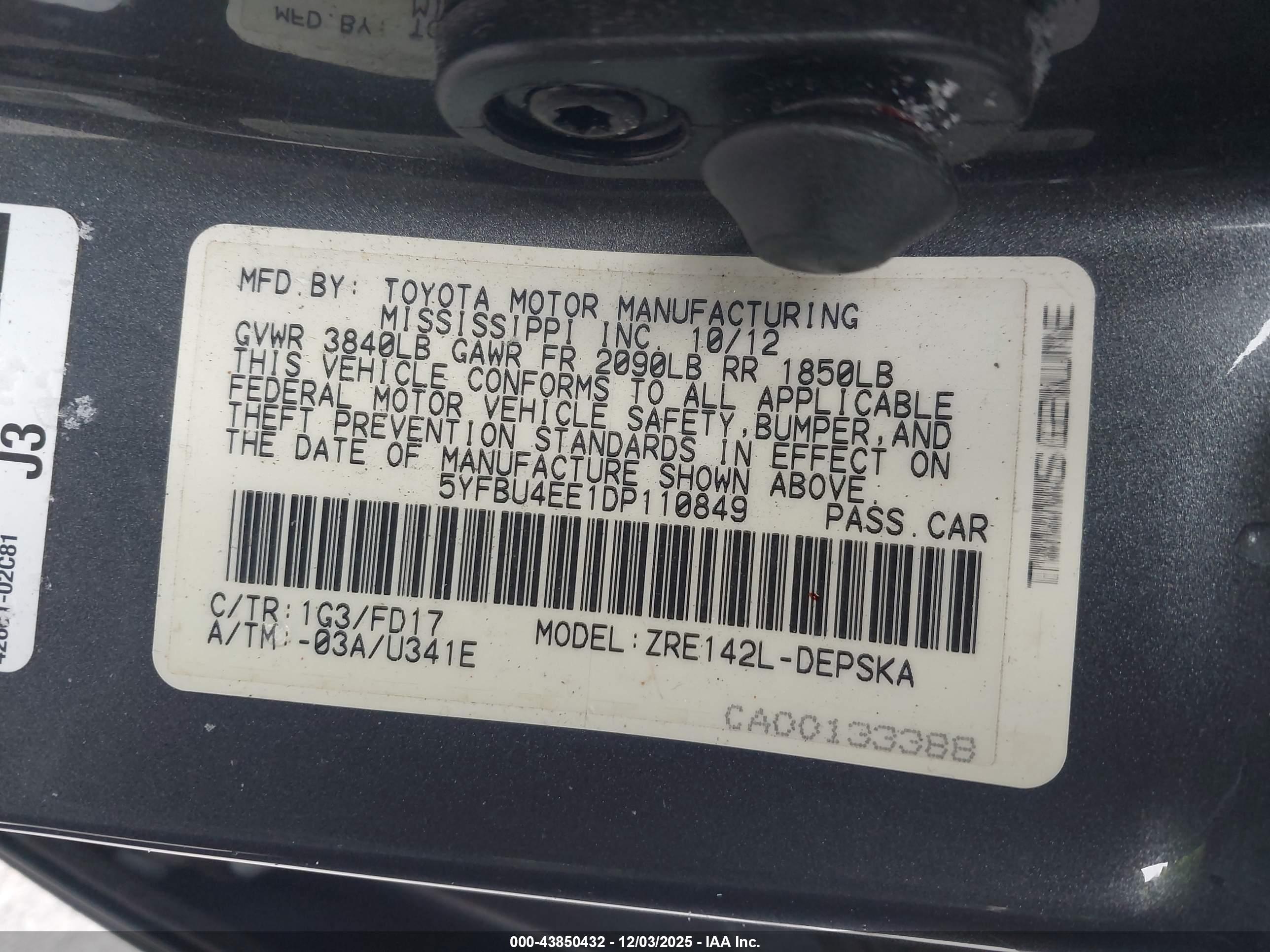 TOYOTA COROLLA image 9