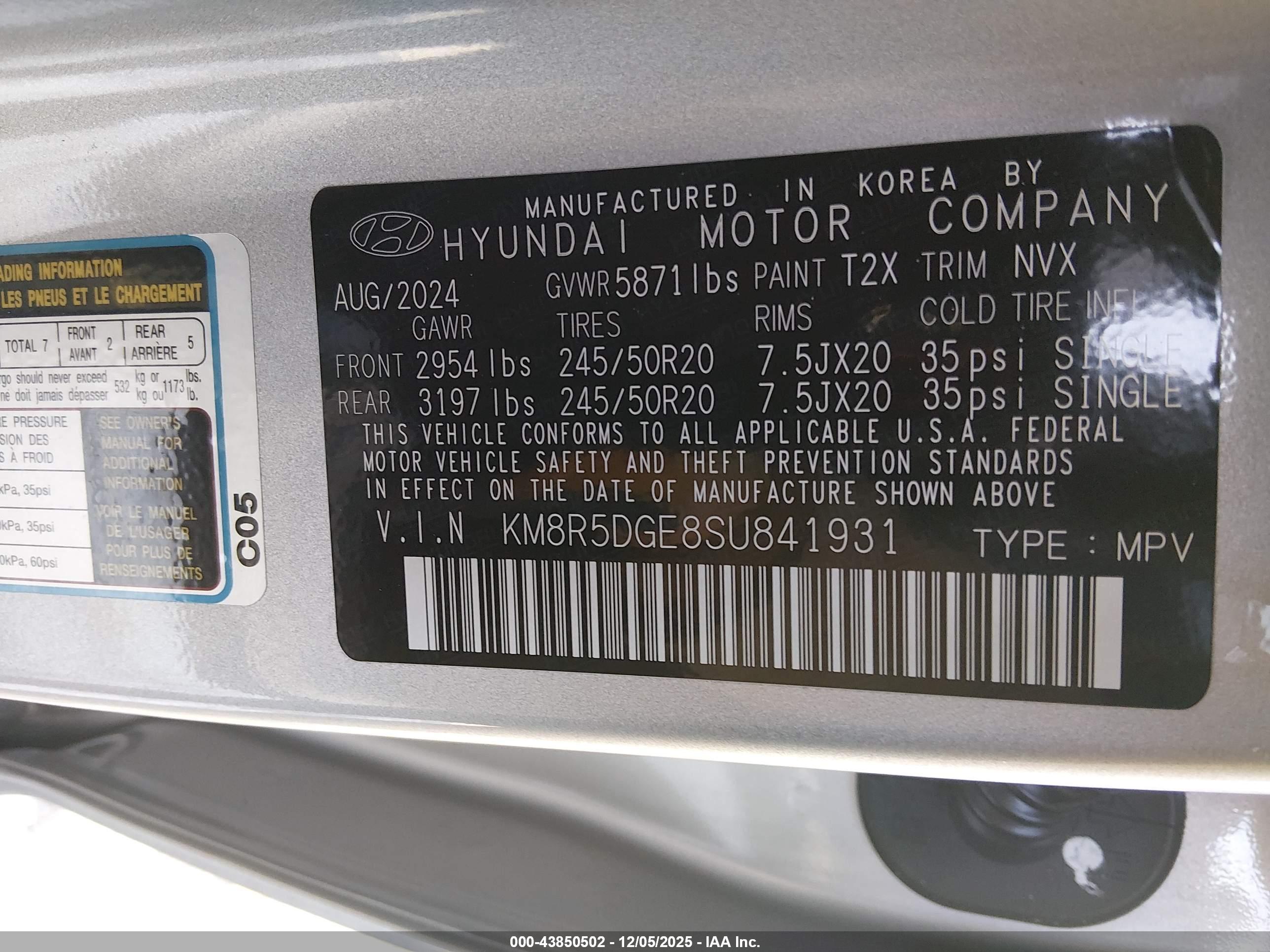 HYUNDAI PALISADE image 9