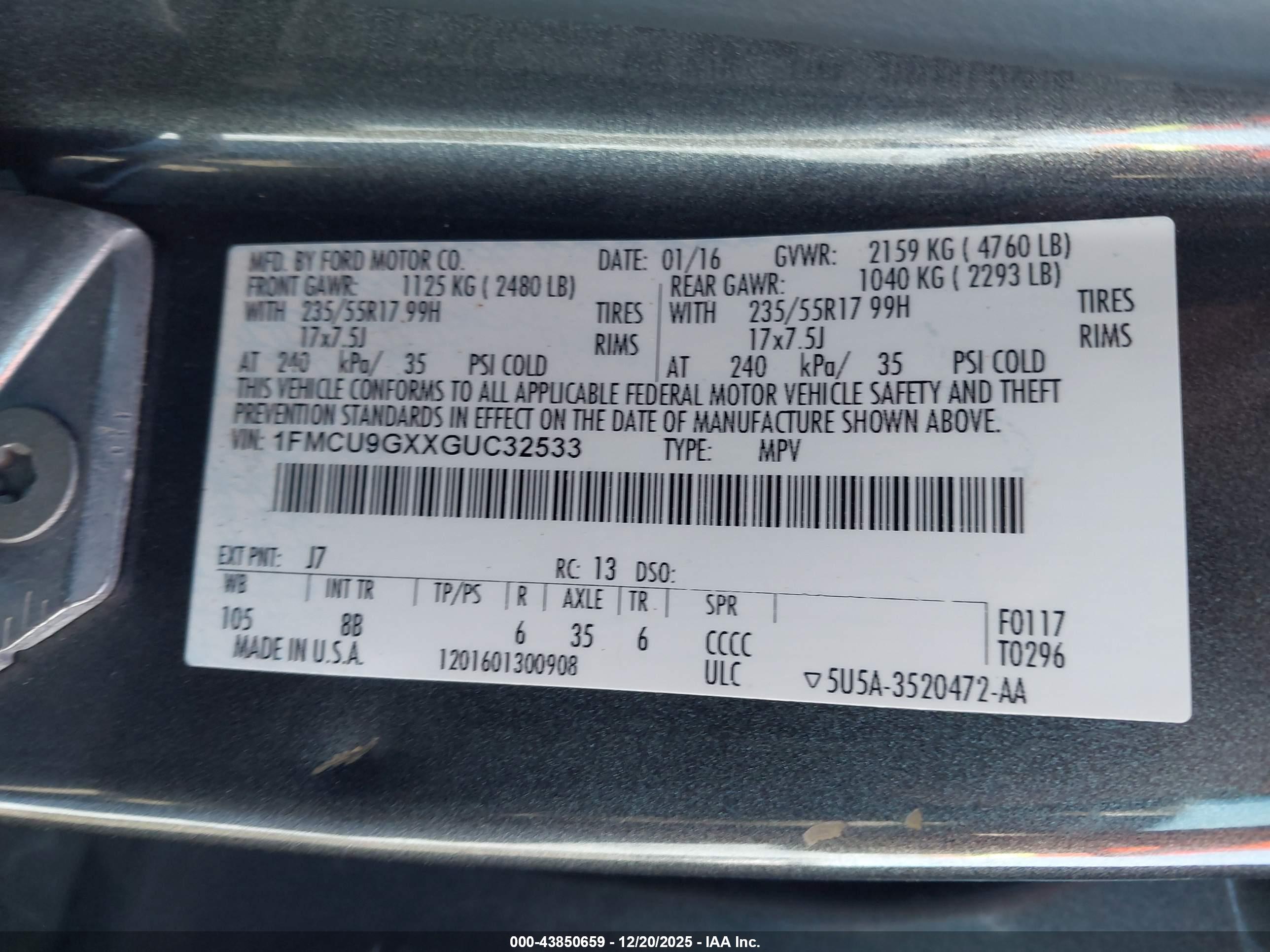 FORD ESCAPE image 9