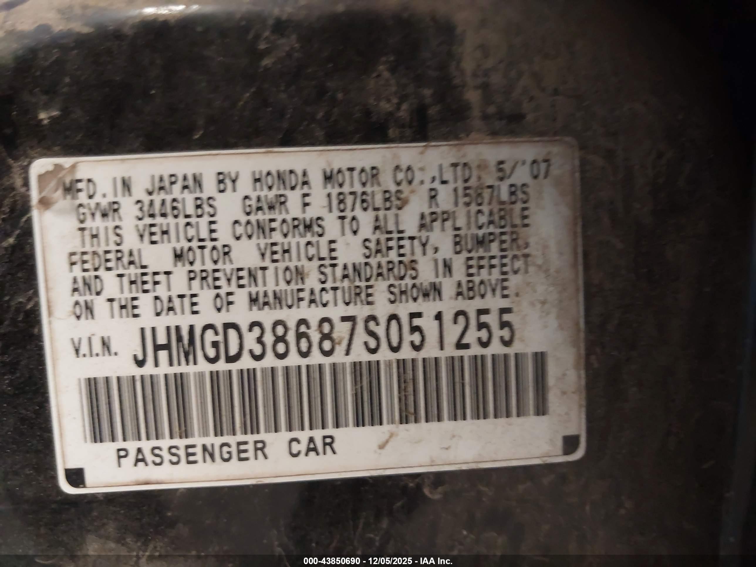 HONDA FIT image 9