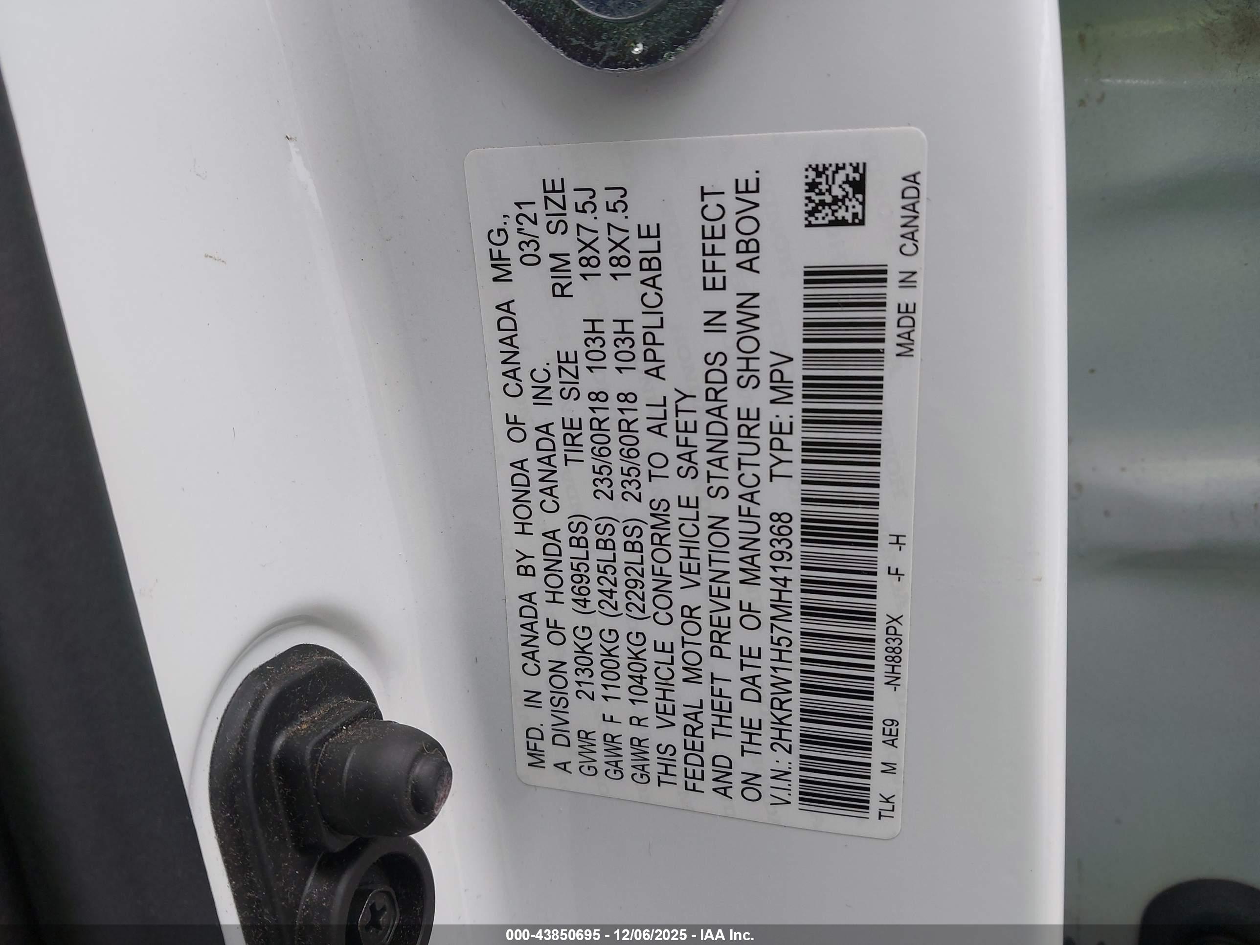 HONDA CR-V image 9
