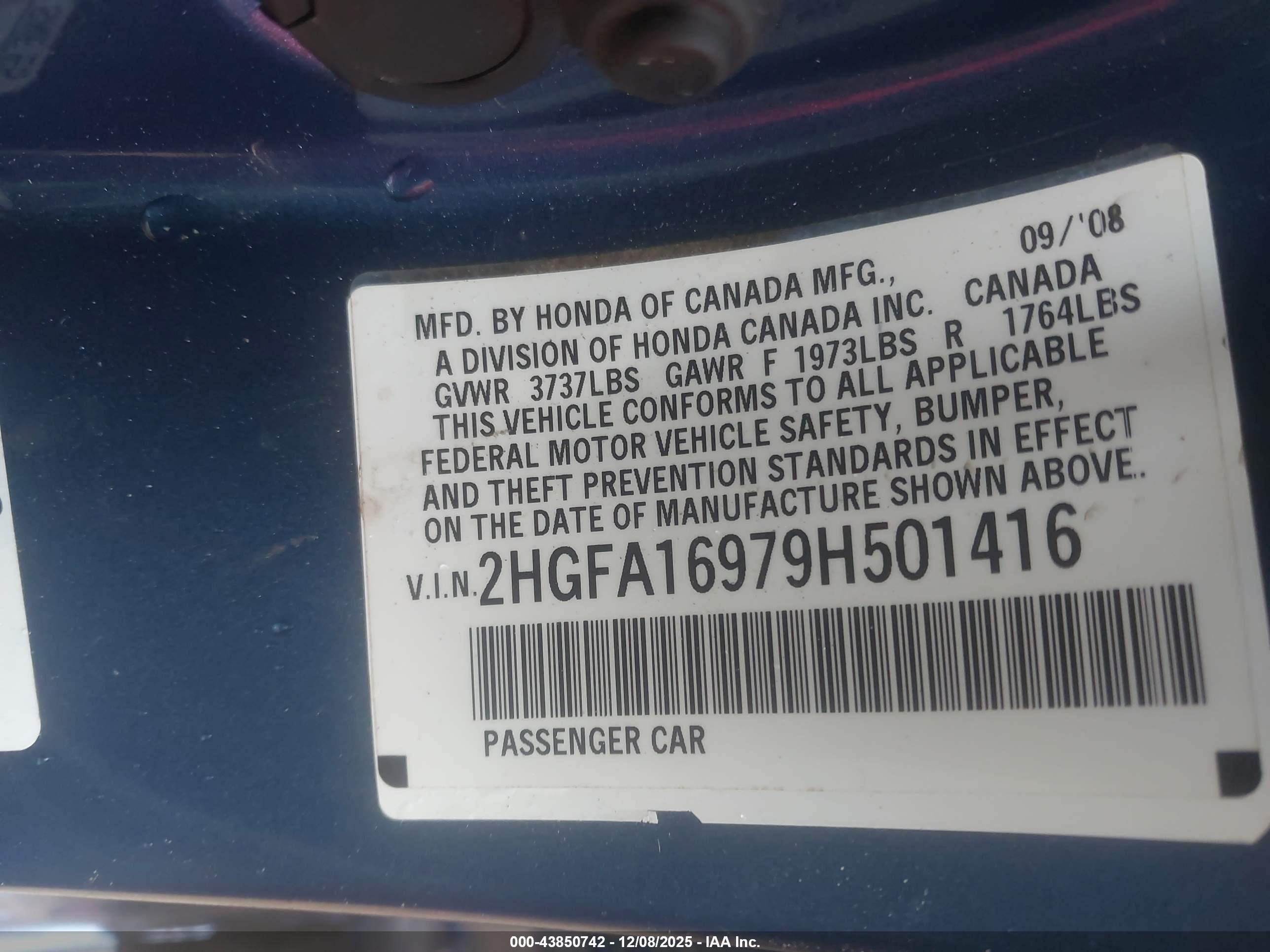 HONDA CIVIC image 9