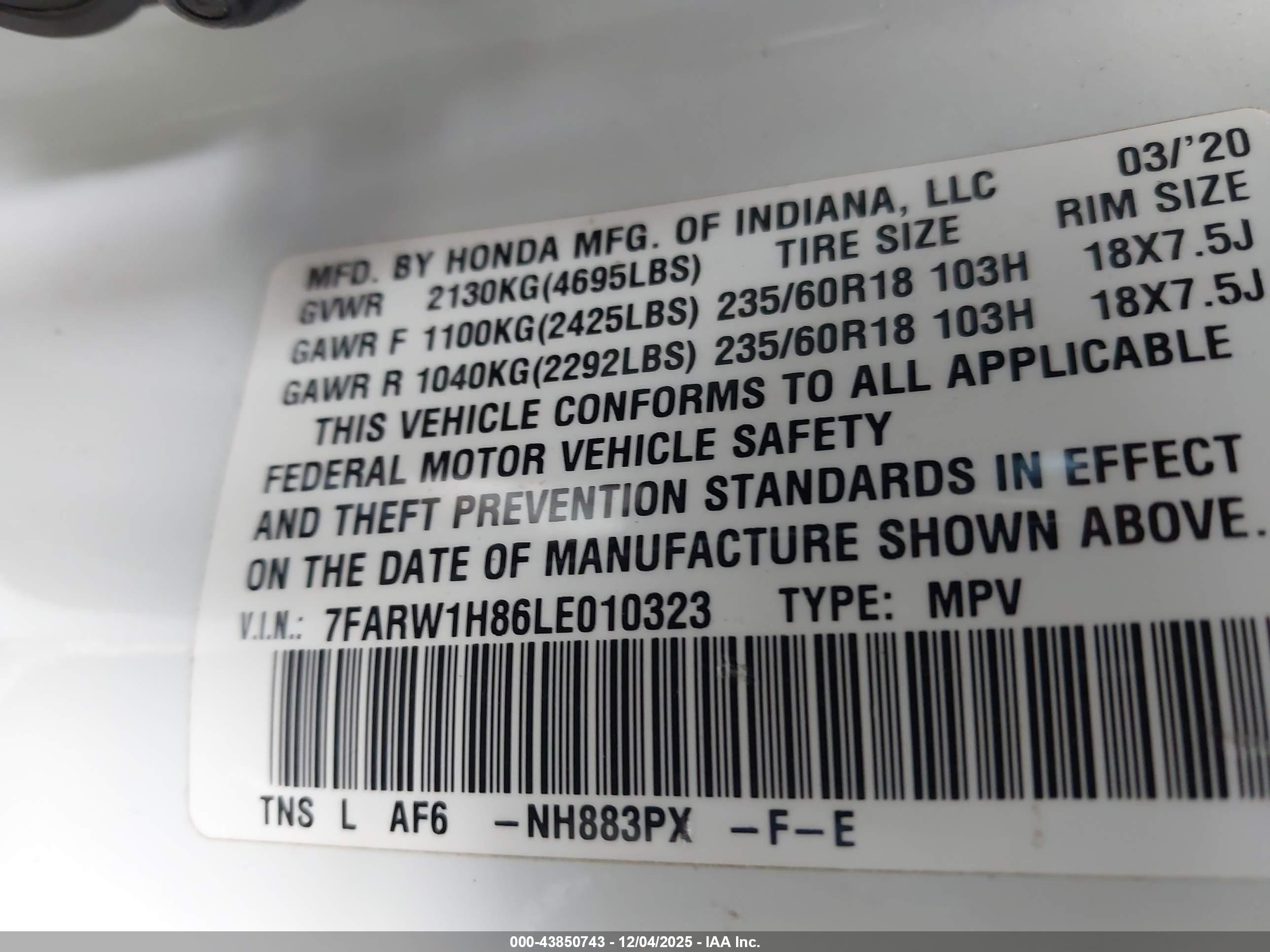 HONDA CR-V image 9