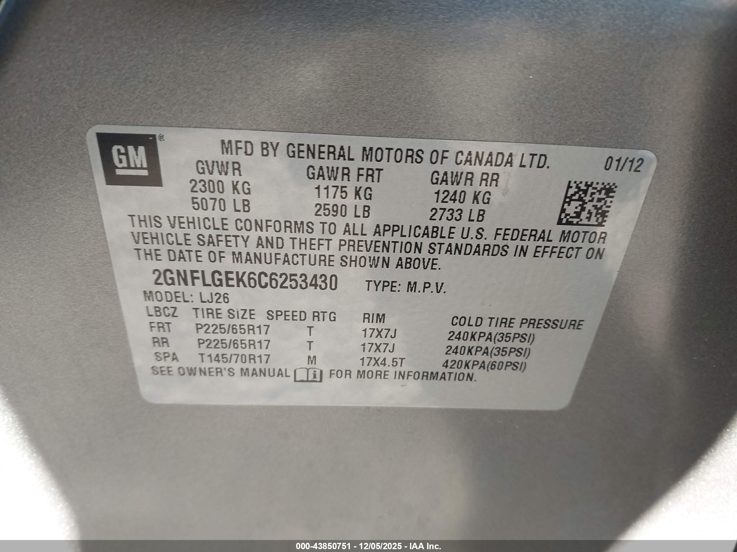 CHEVROLET EQUINOX image 9