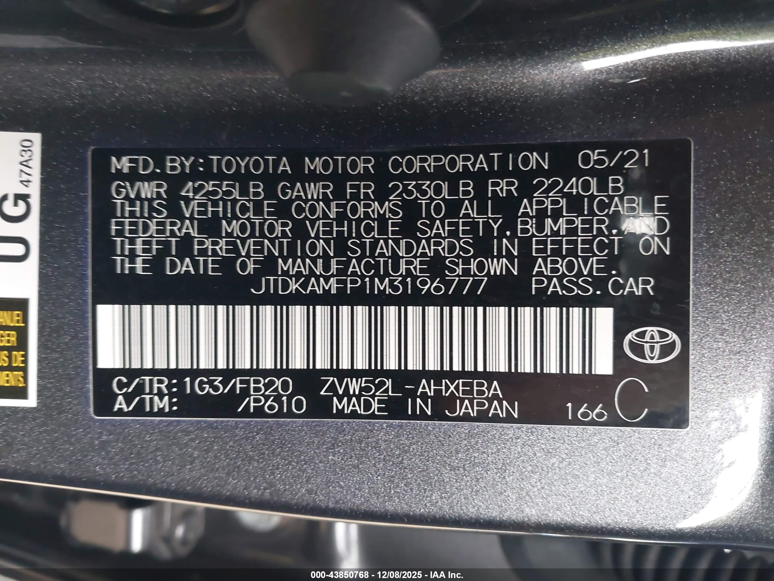 TOYOTA PRIUS image 9