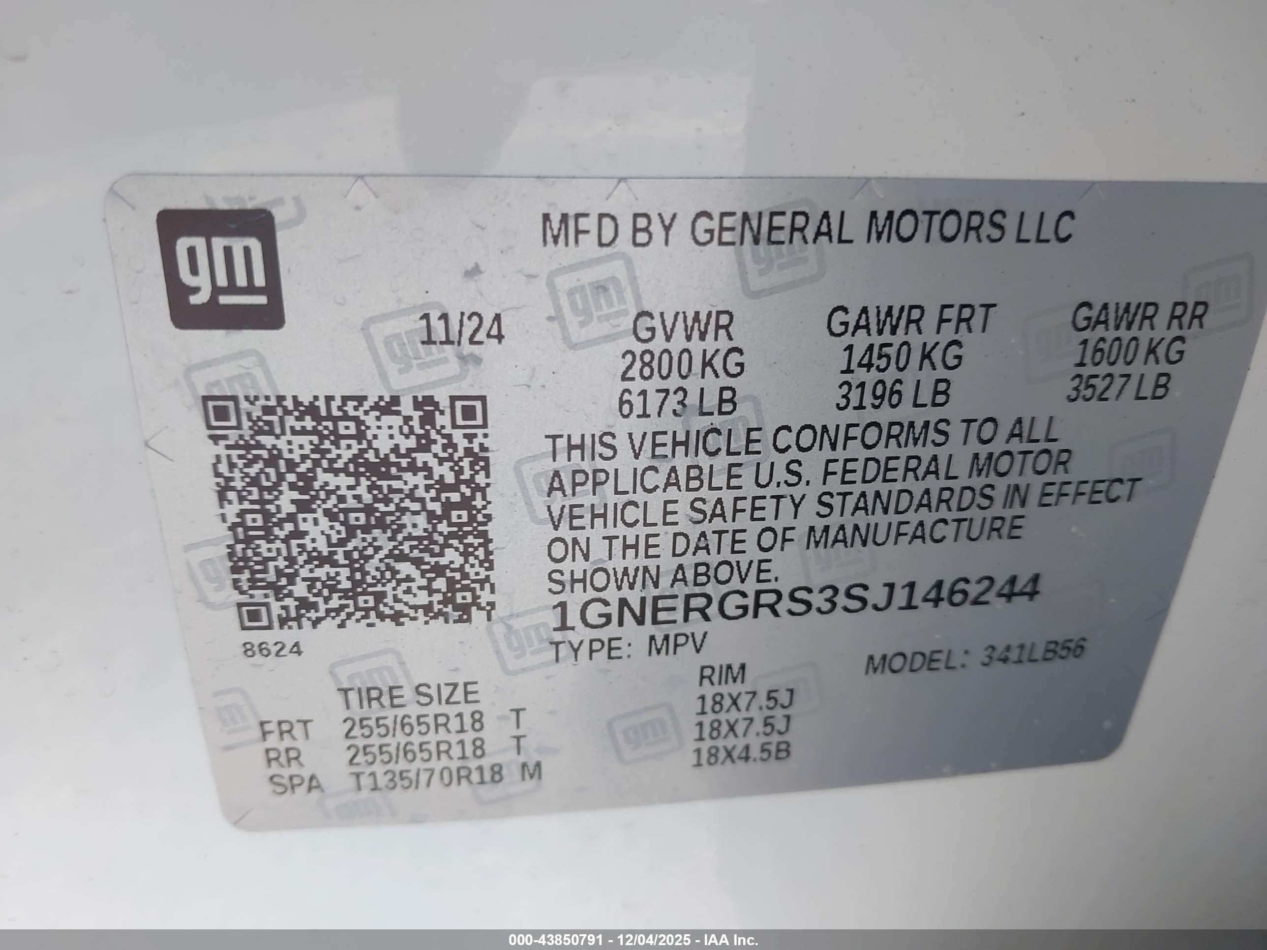 CHEVROLET TRAVERSE image 9