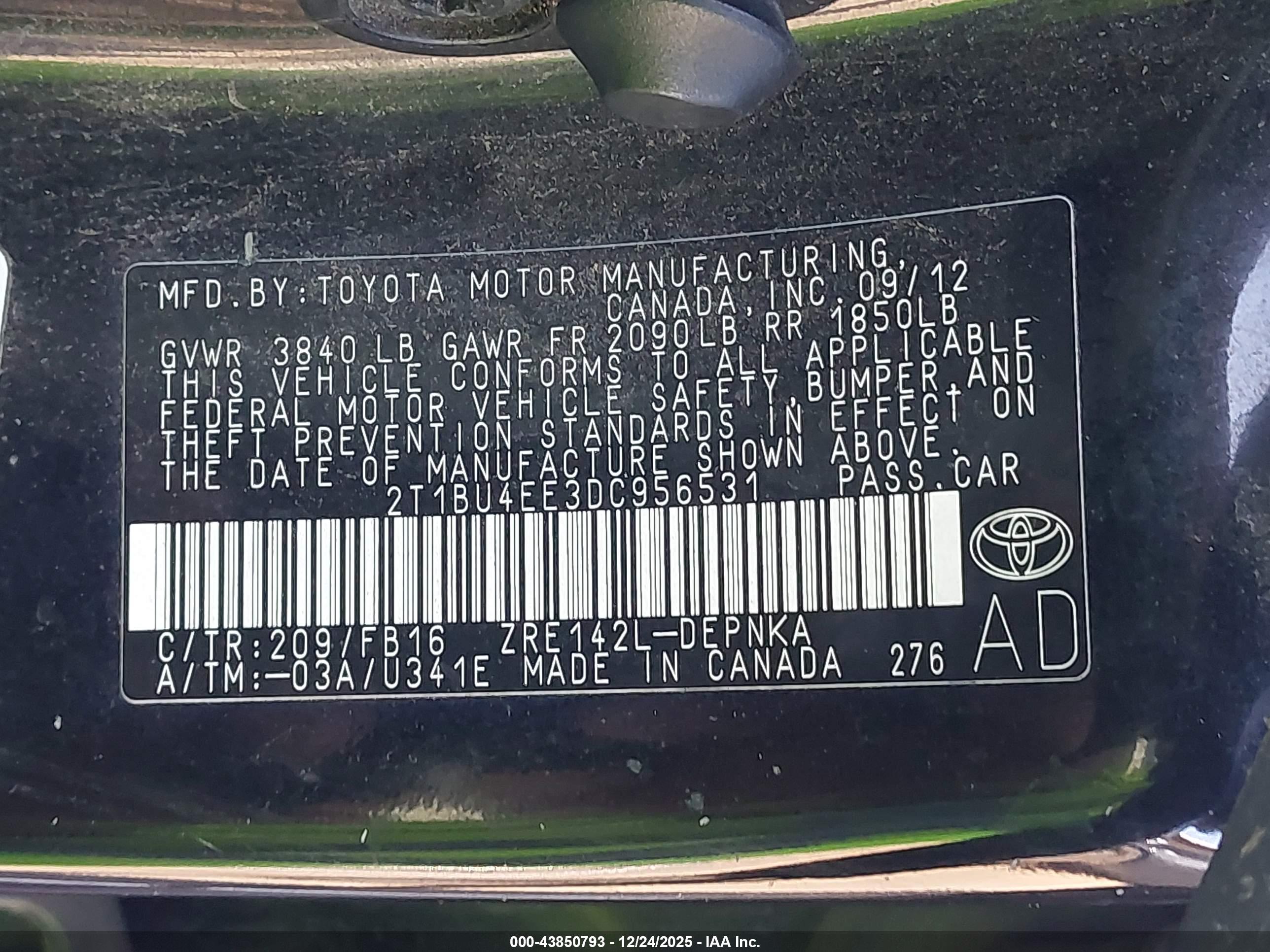 TOYOTA COROLLA image 9