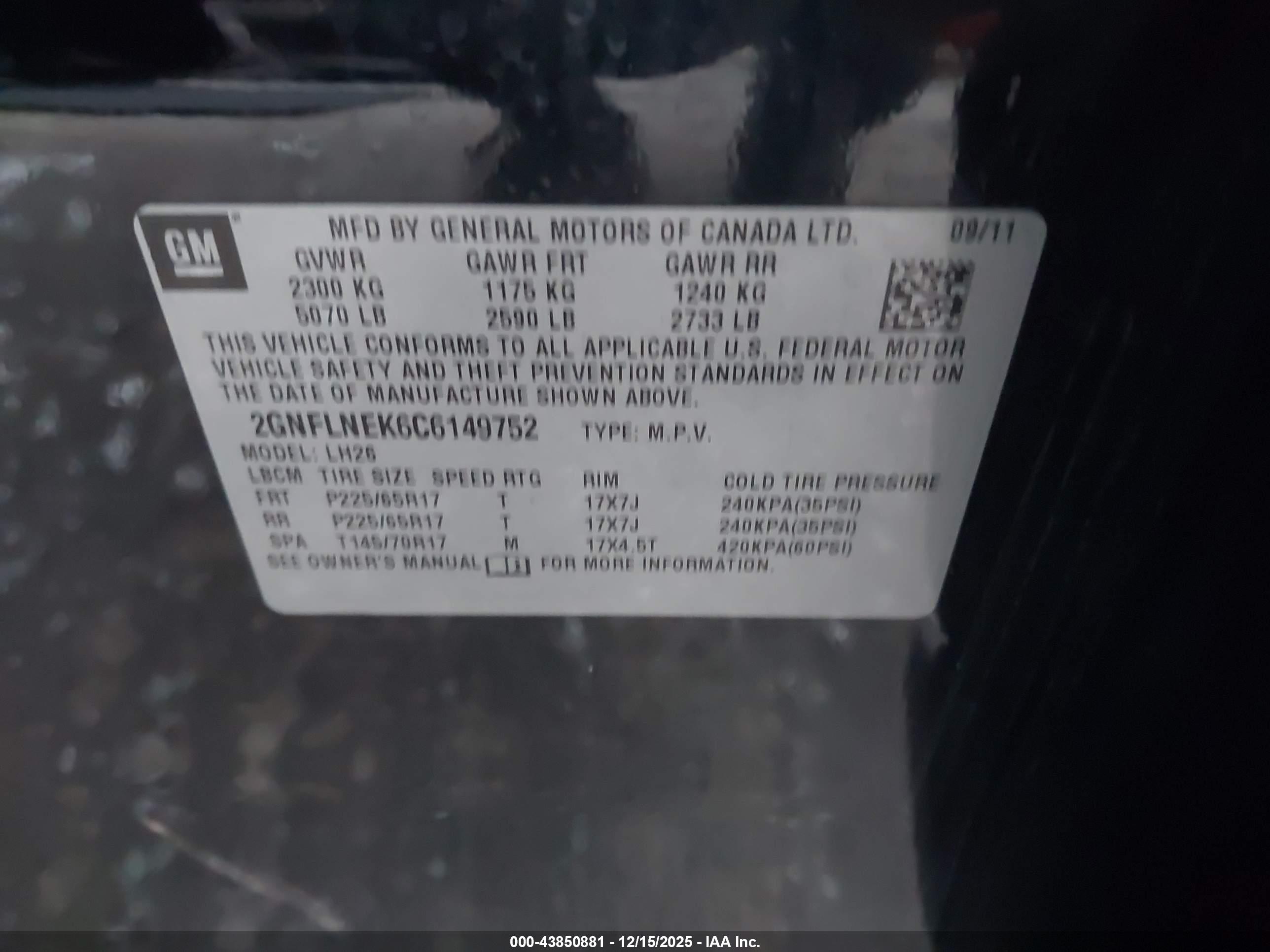 CHEVROLET EQUINOX image 9