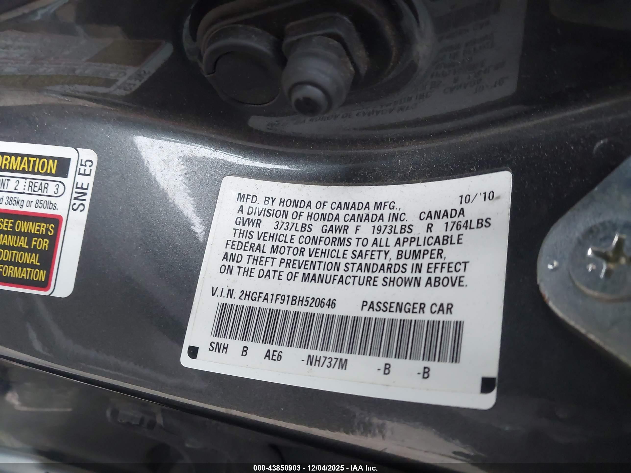 HONDA CIVIC image 9