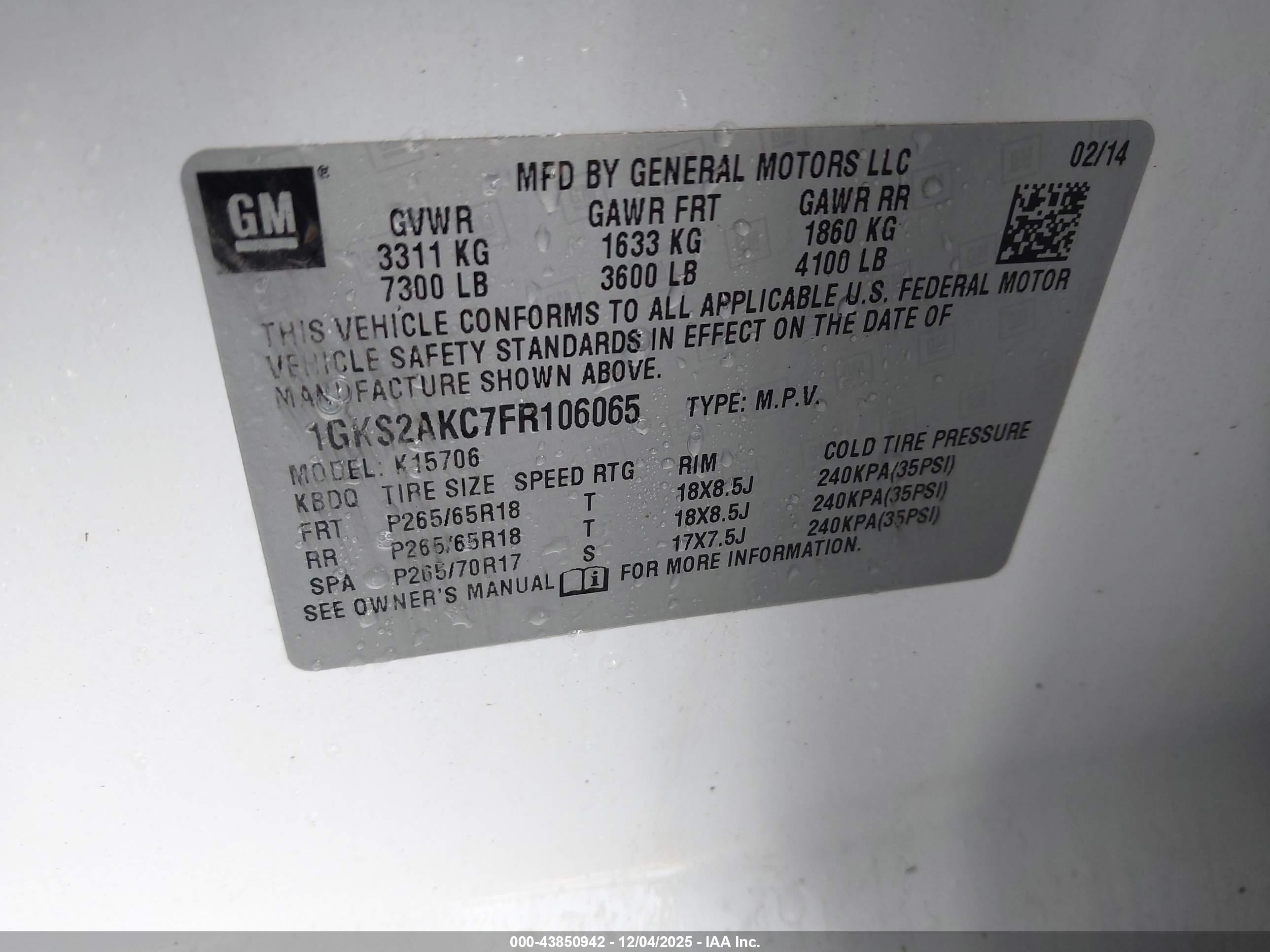 GMC YUKON image 9