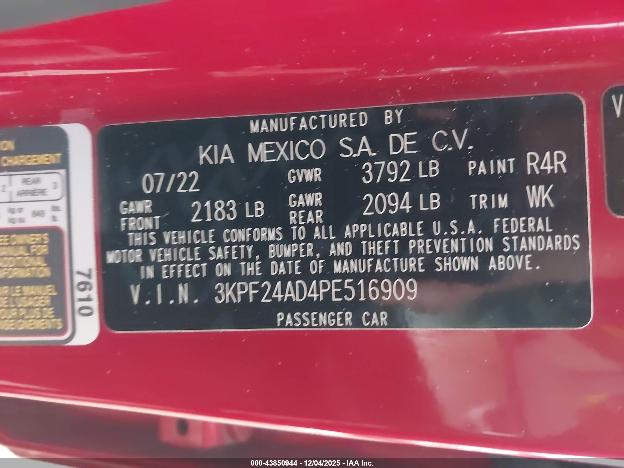 KIA FORTE image 9
