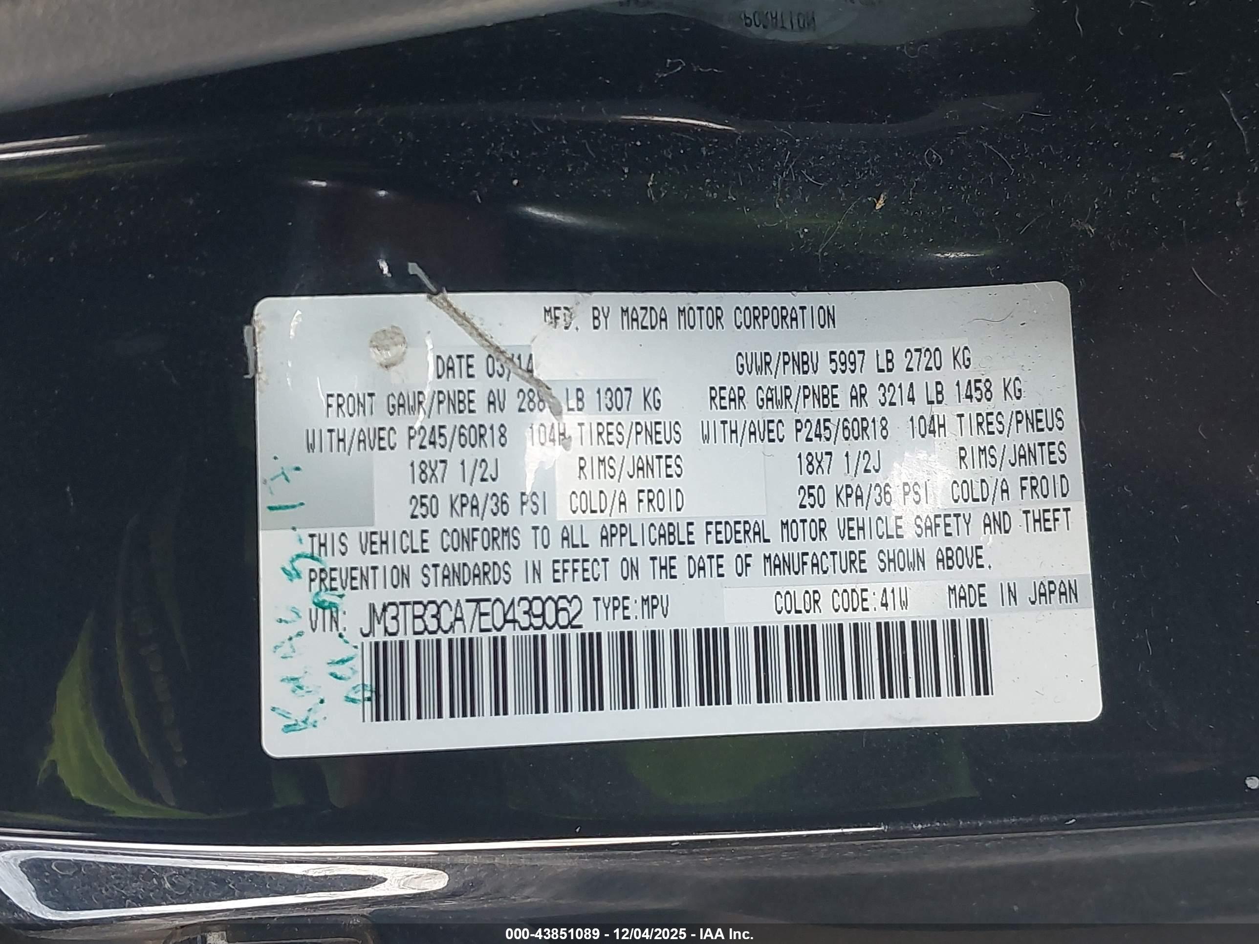 MAZDA CX-9 image 9