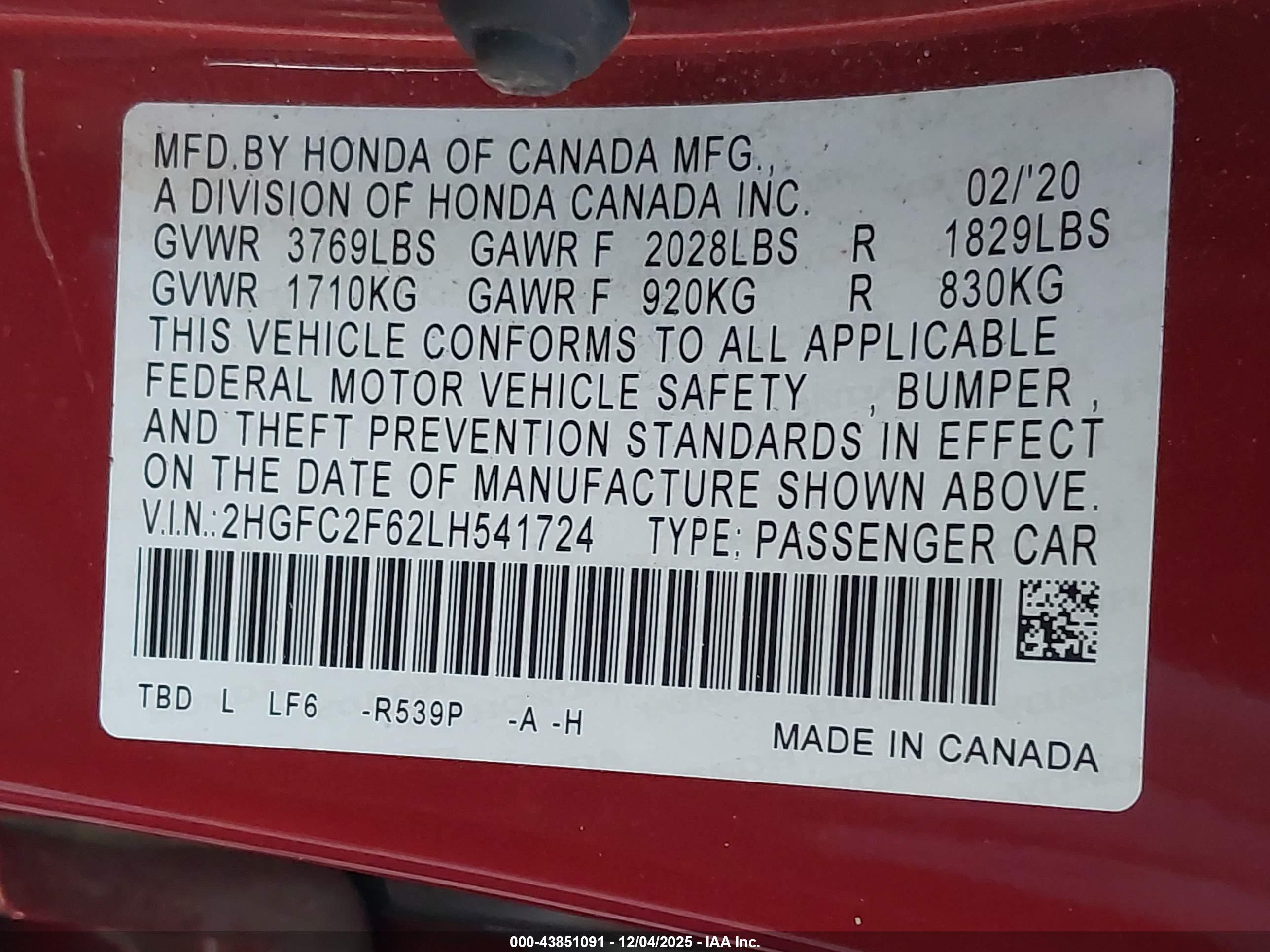 HONDA CIVIC image 9