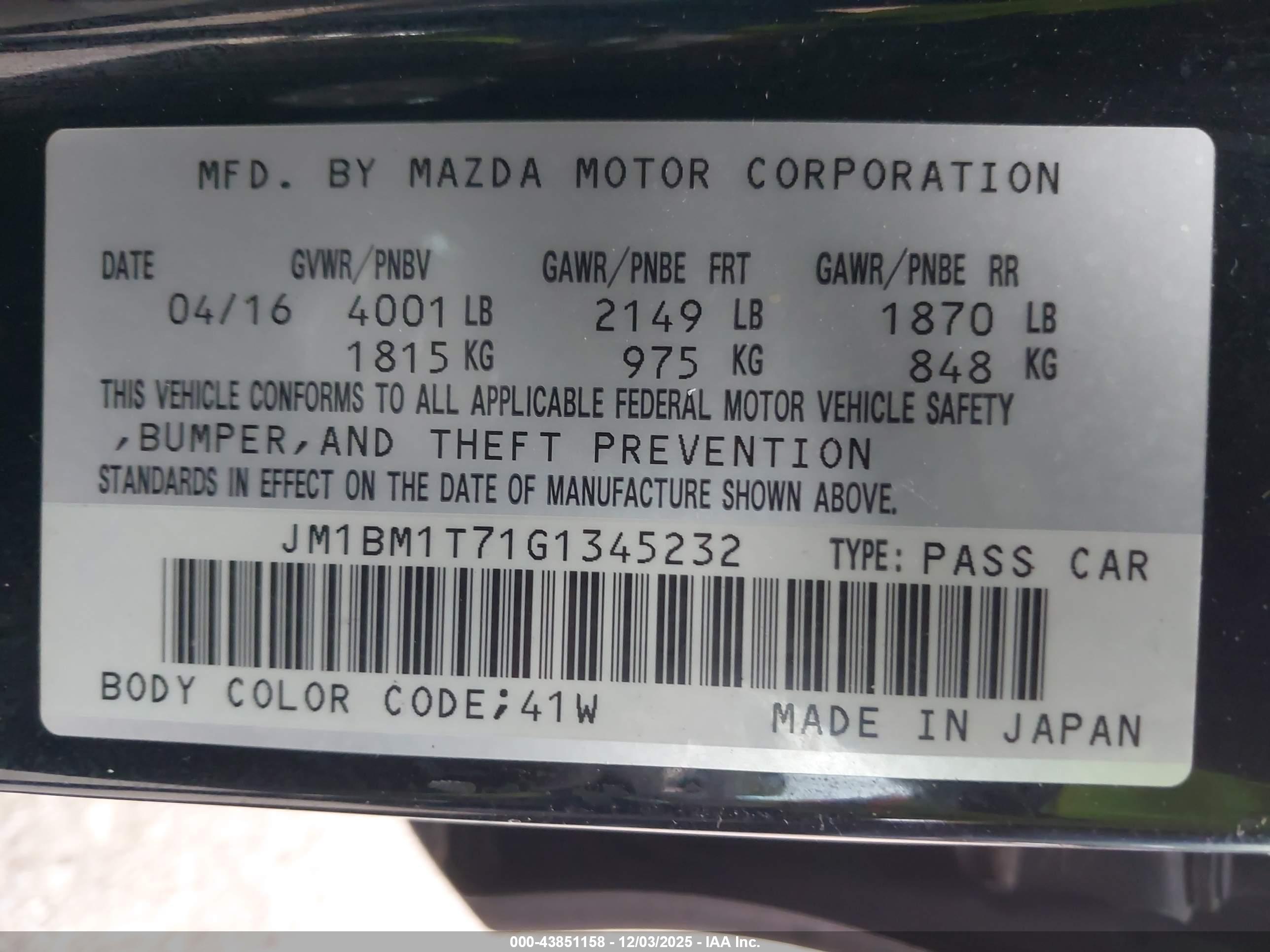 MAZDA MAZDA3 image 9