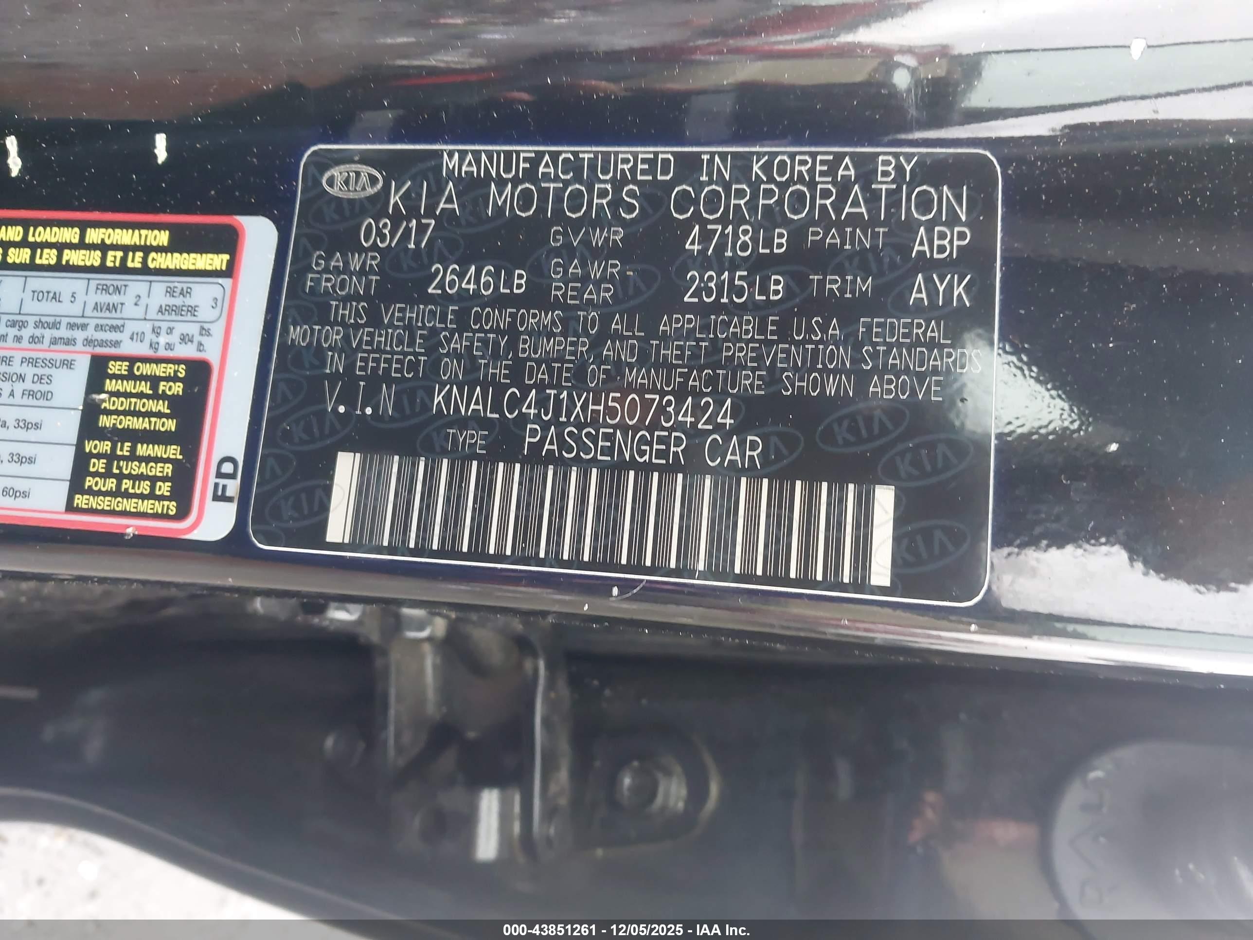 KIA CADENZA image 9
