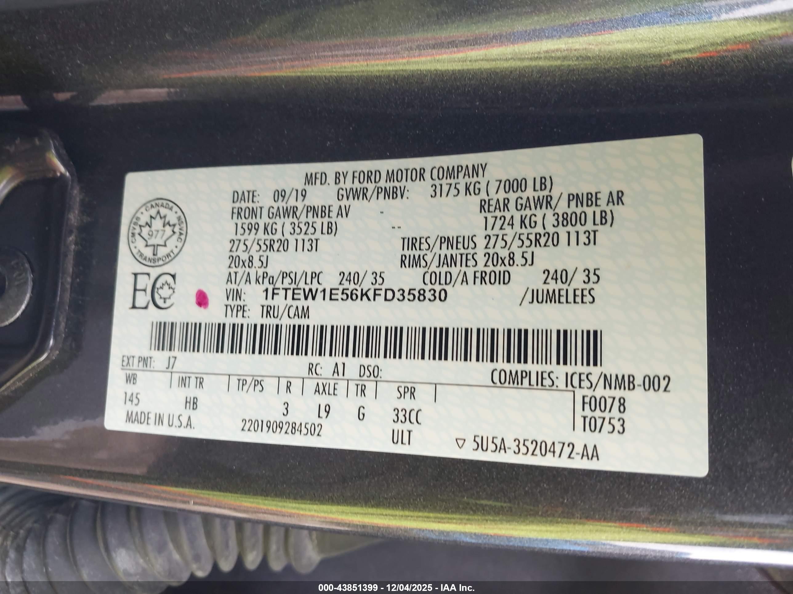 FORD F-150 image 9