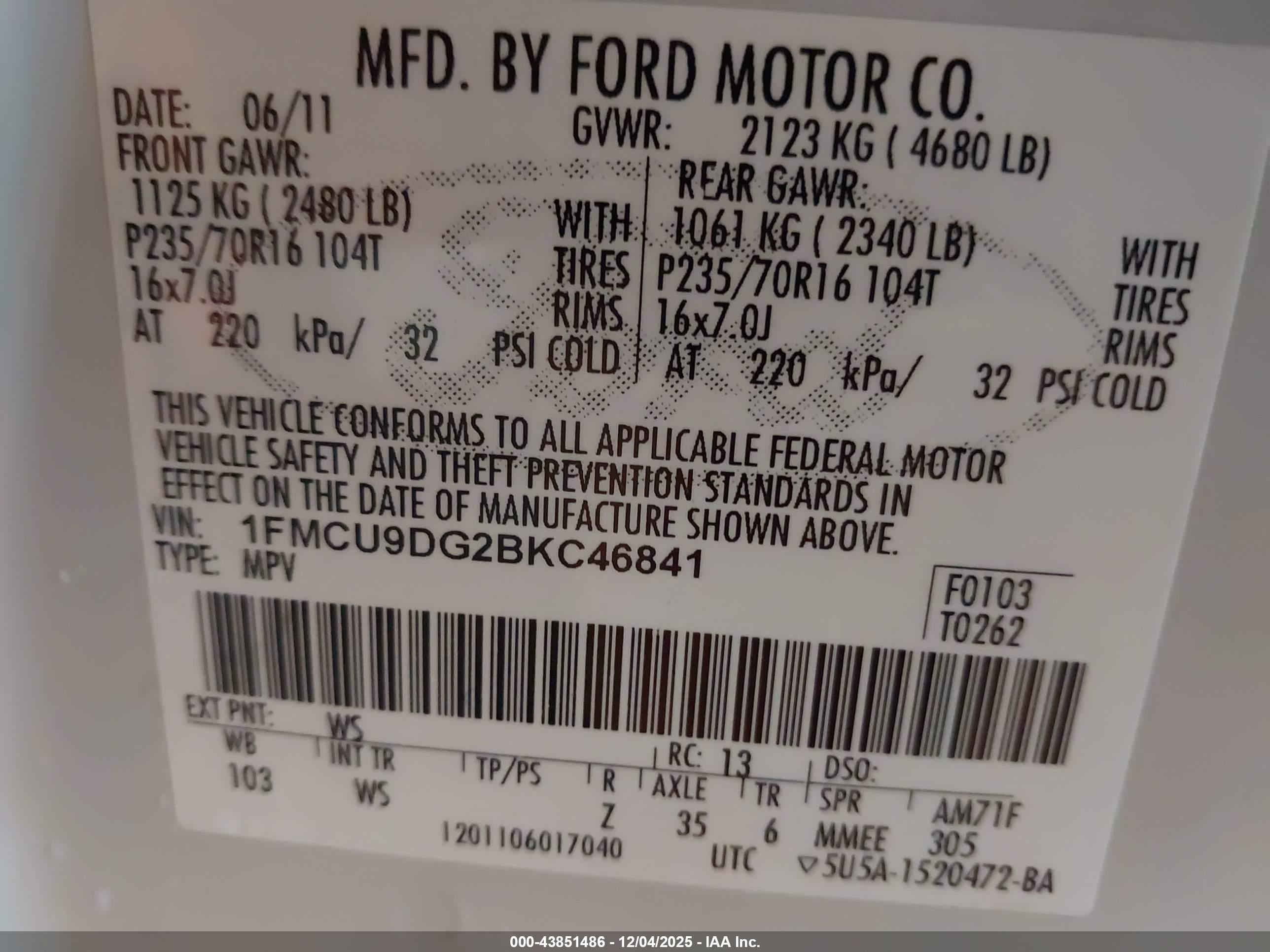 FORD ESCAPE image 9