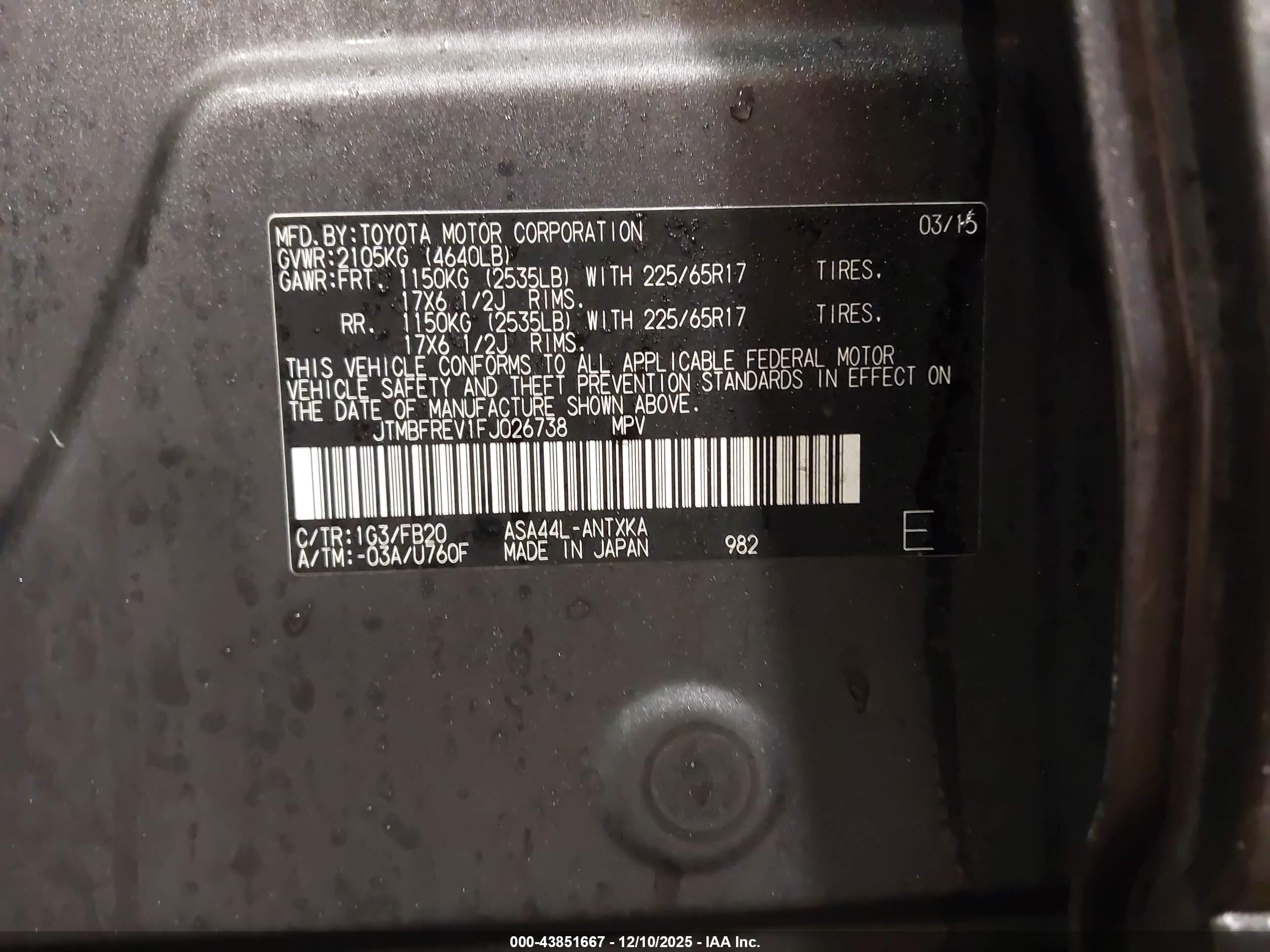 TOYOTA RAV4 image 9