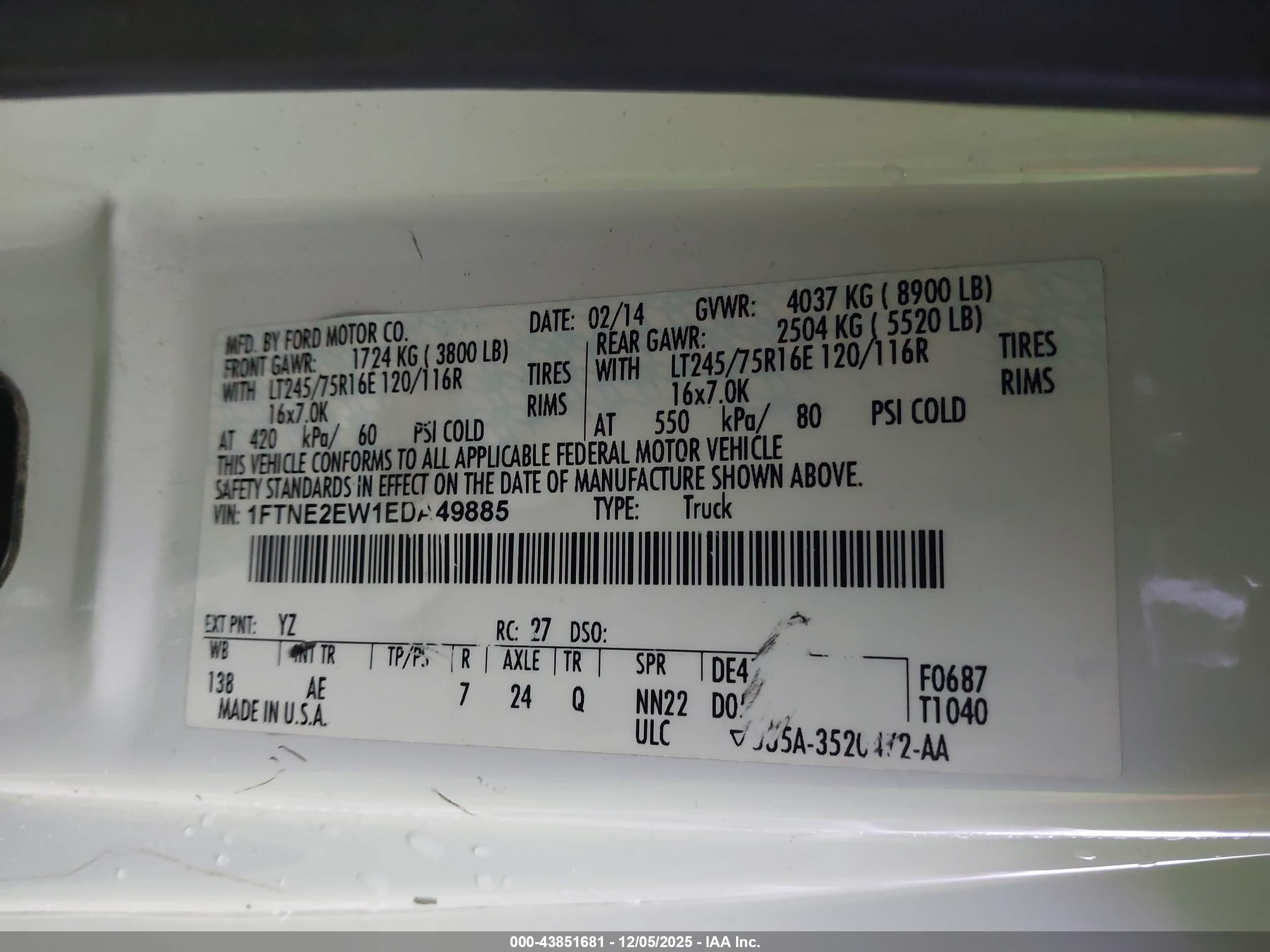 FORD E-250 image 9