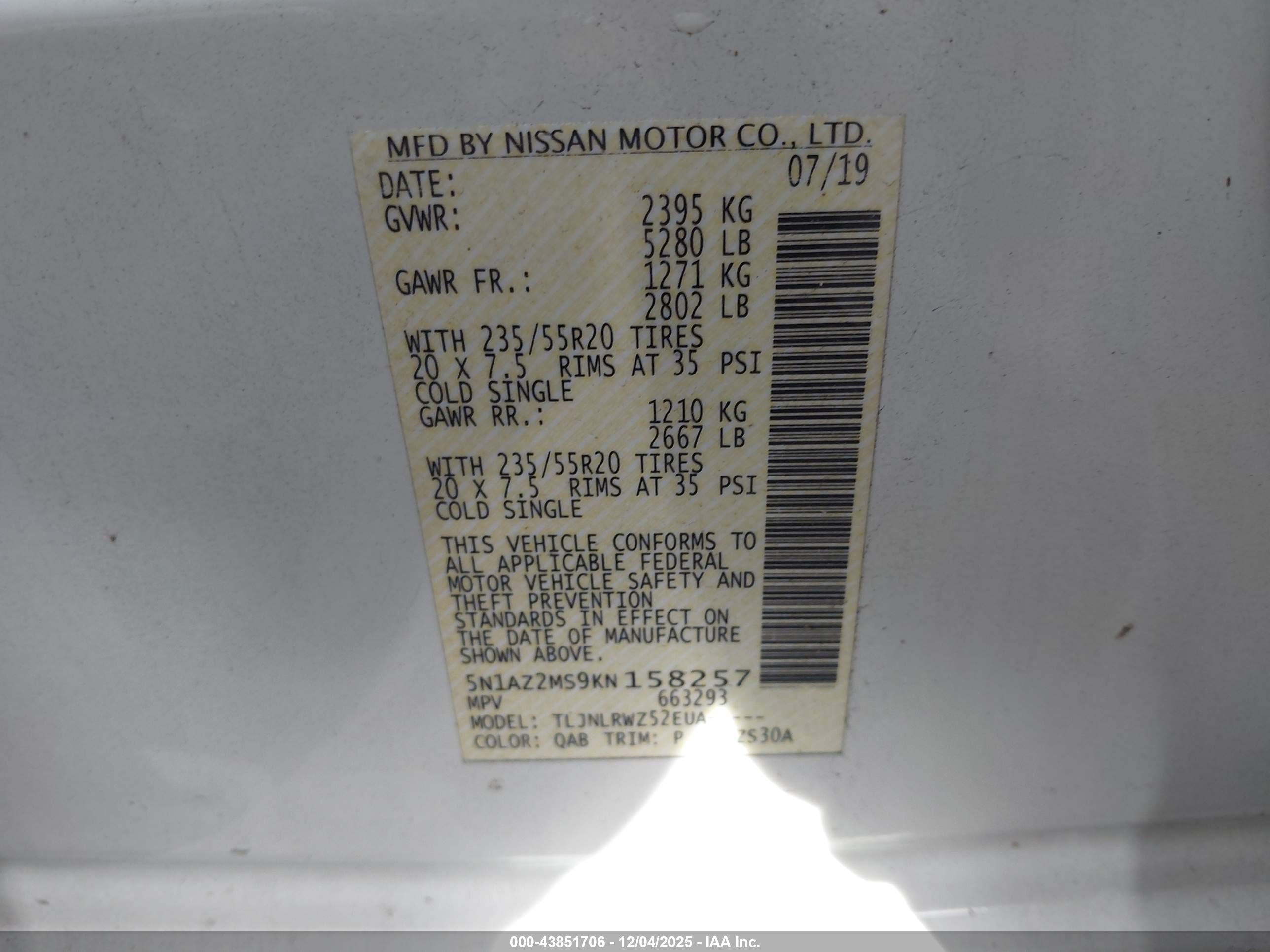 NISSAN MURANO image 9