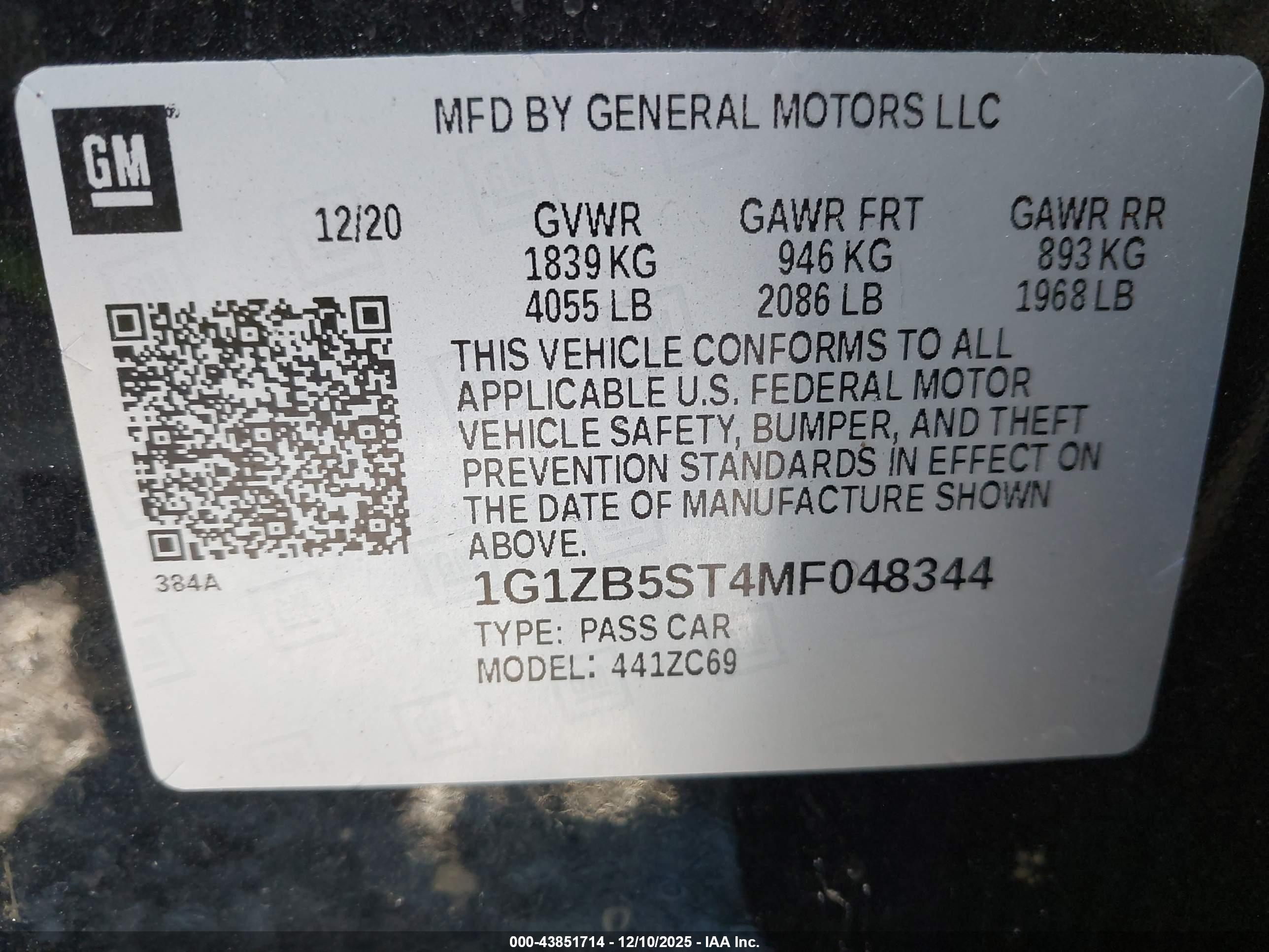 CHEVROLET MALIBU image 9