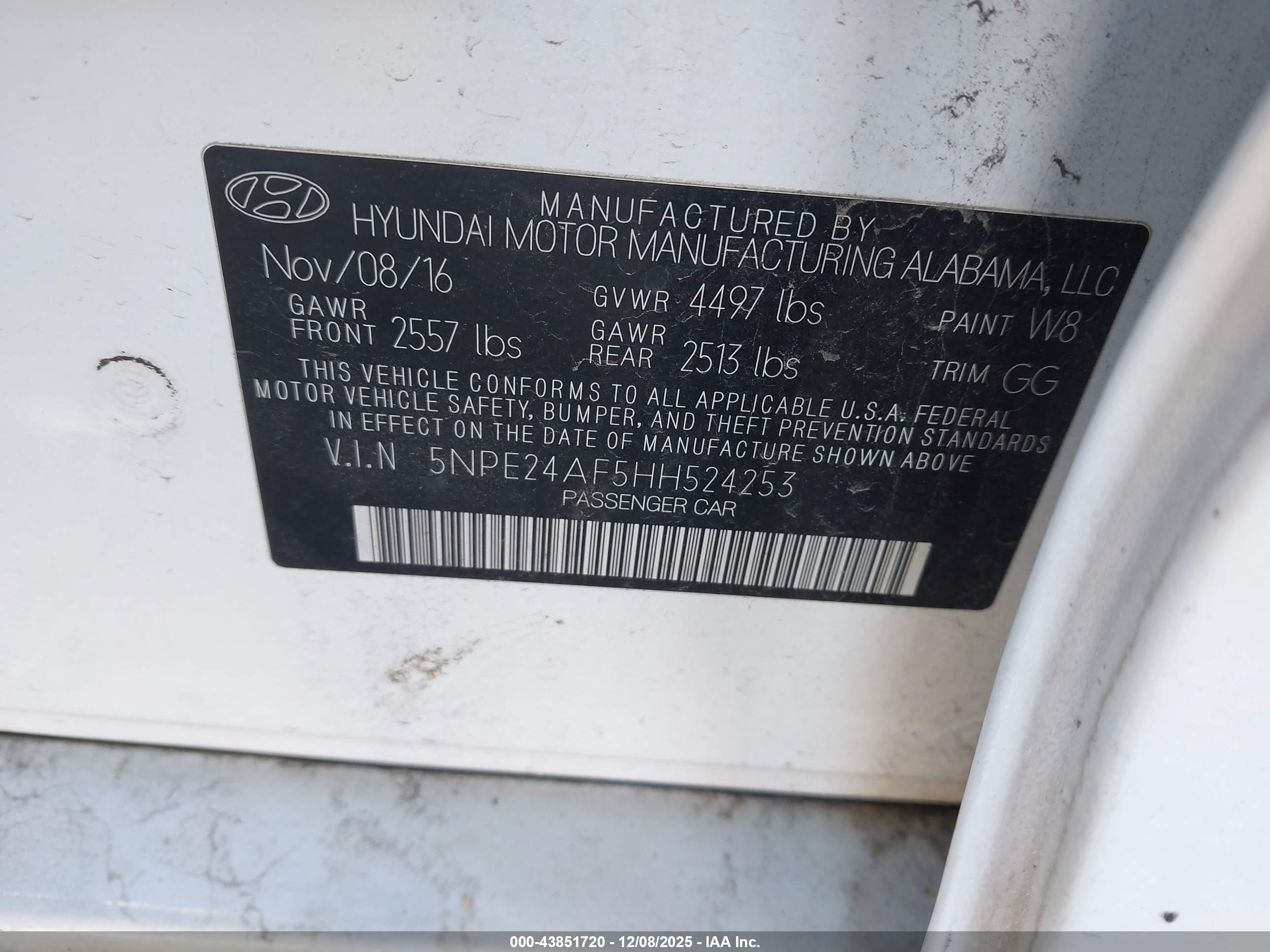 HYUNDAI SONATA image 9
