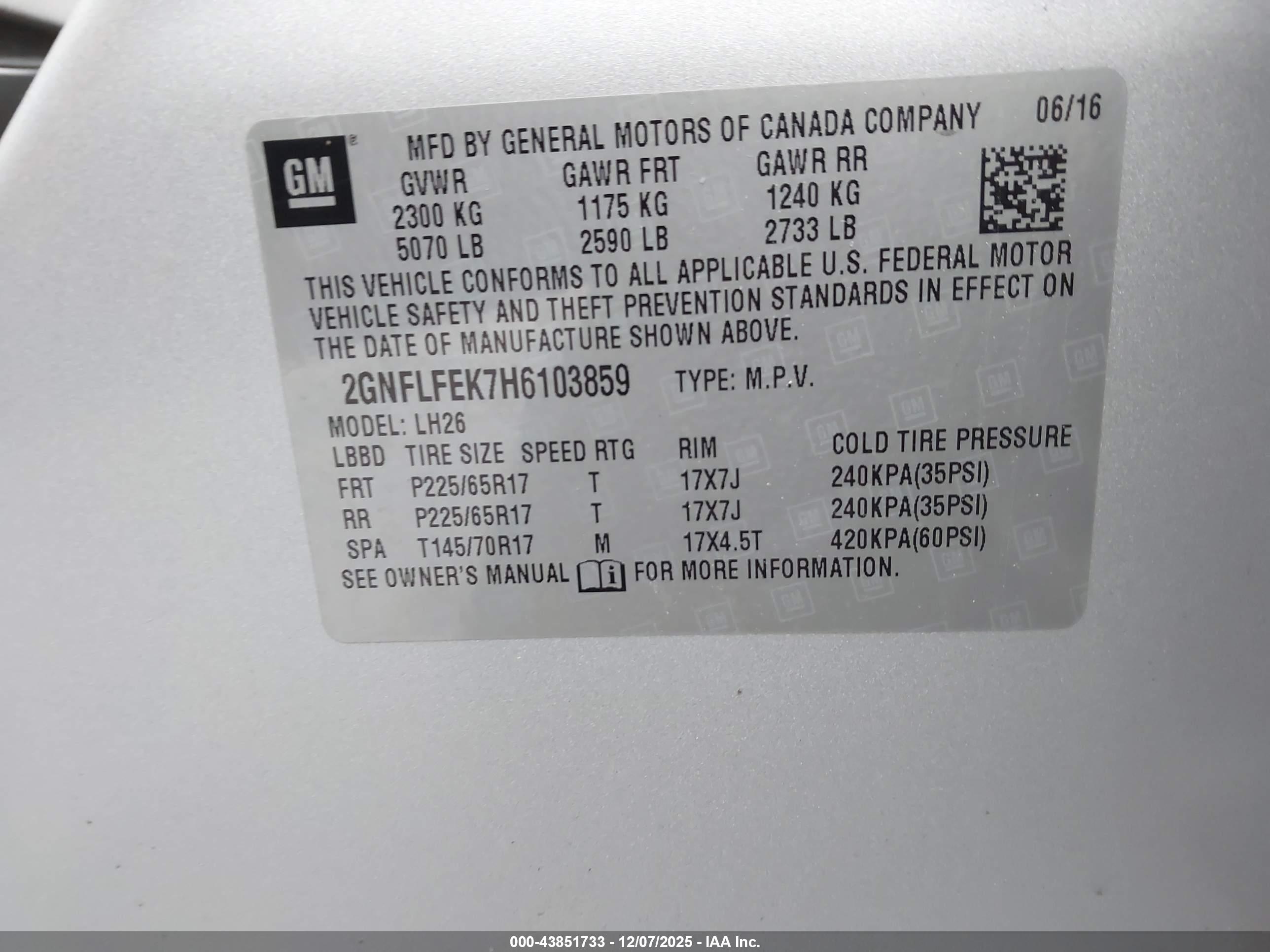 CHEVROLET EQUINOX image 9