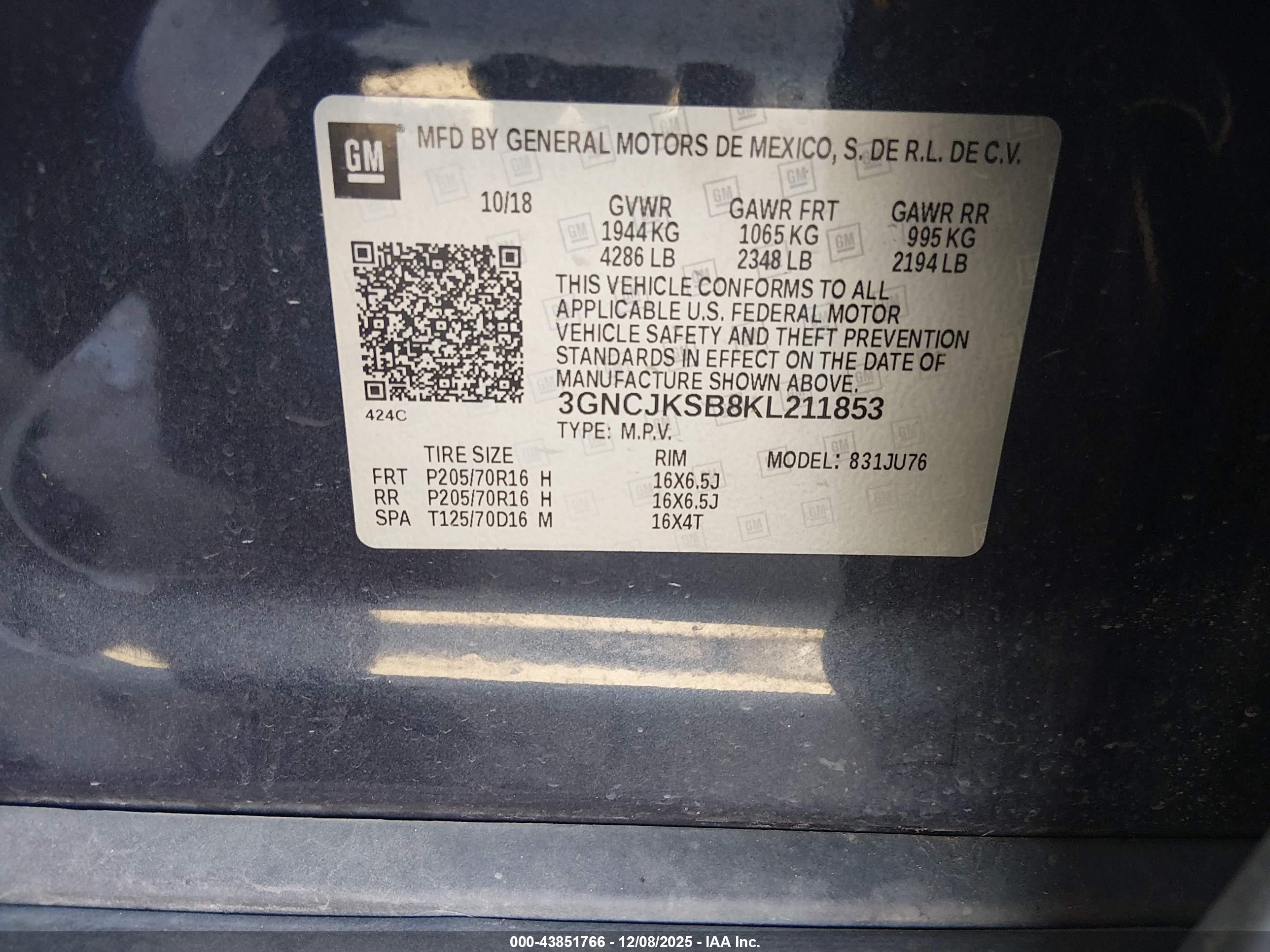 CHEVROLET TRAX image 9