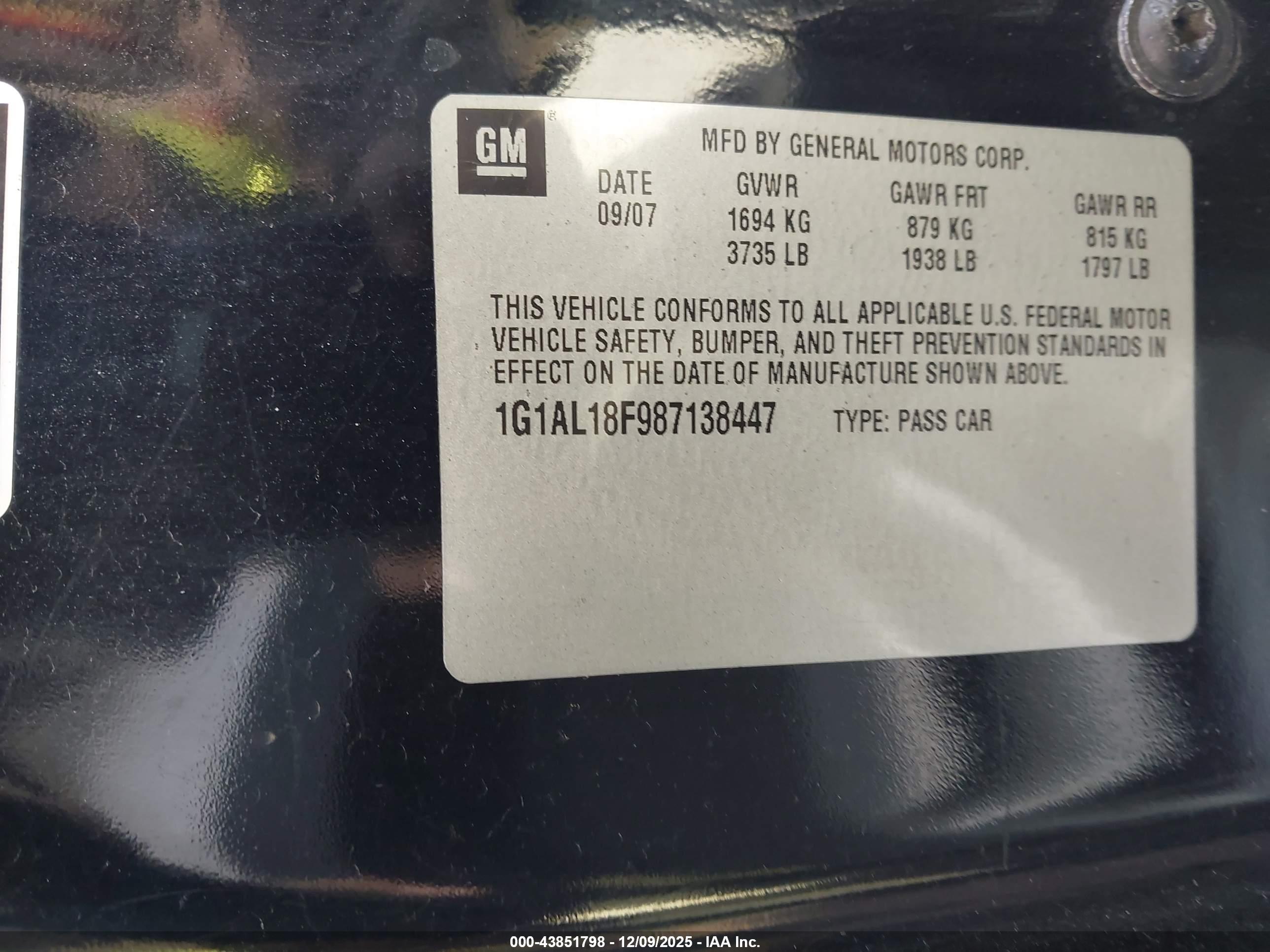 CHEVROLET COBALT image 9