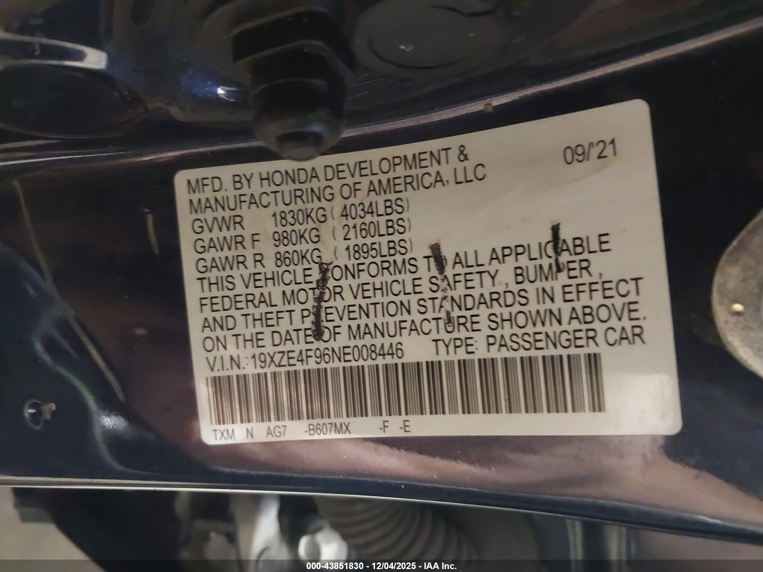 HONDA INSIGHT image 9