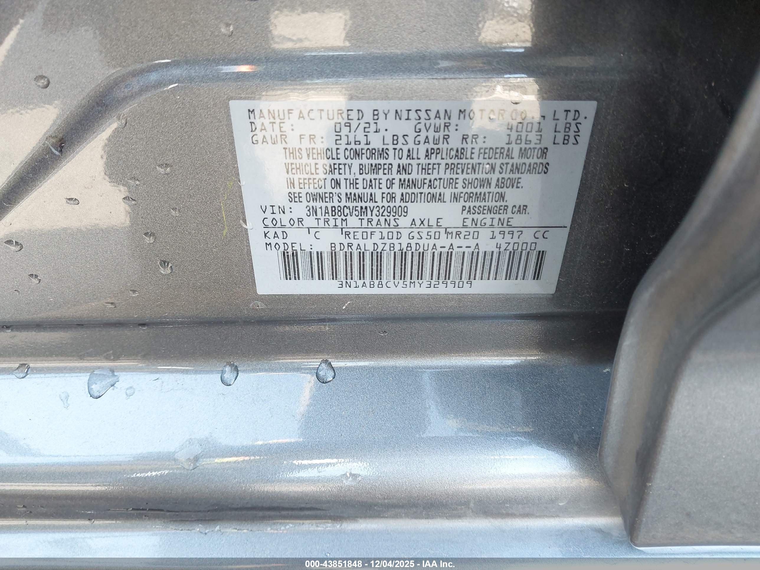 NISSAN SENTRA image 9