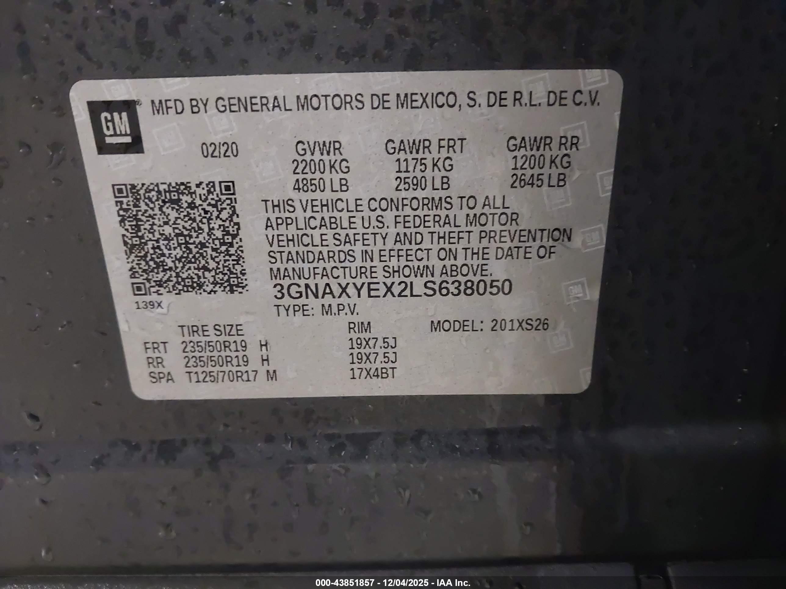 CHEVROLET EQUINOX image 9